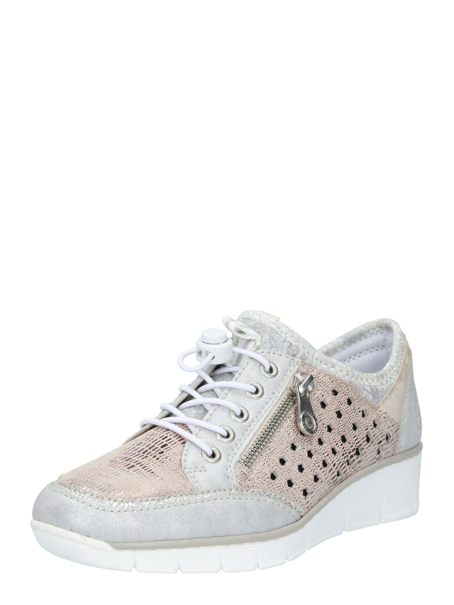 Rieker Sneaker low bej deschis / gri argintiu / roz pal - Pled.ro