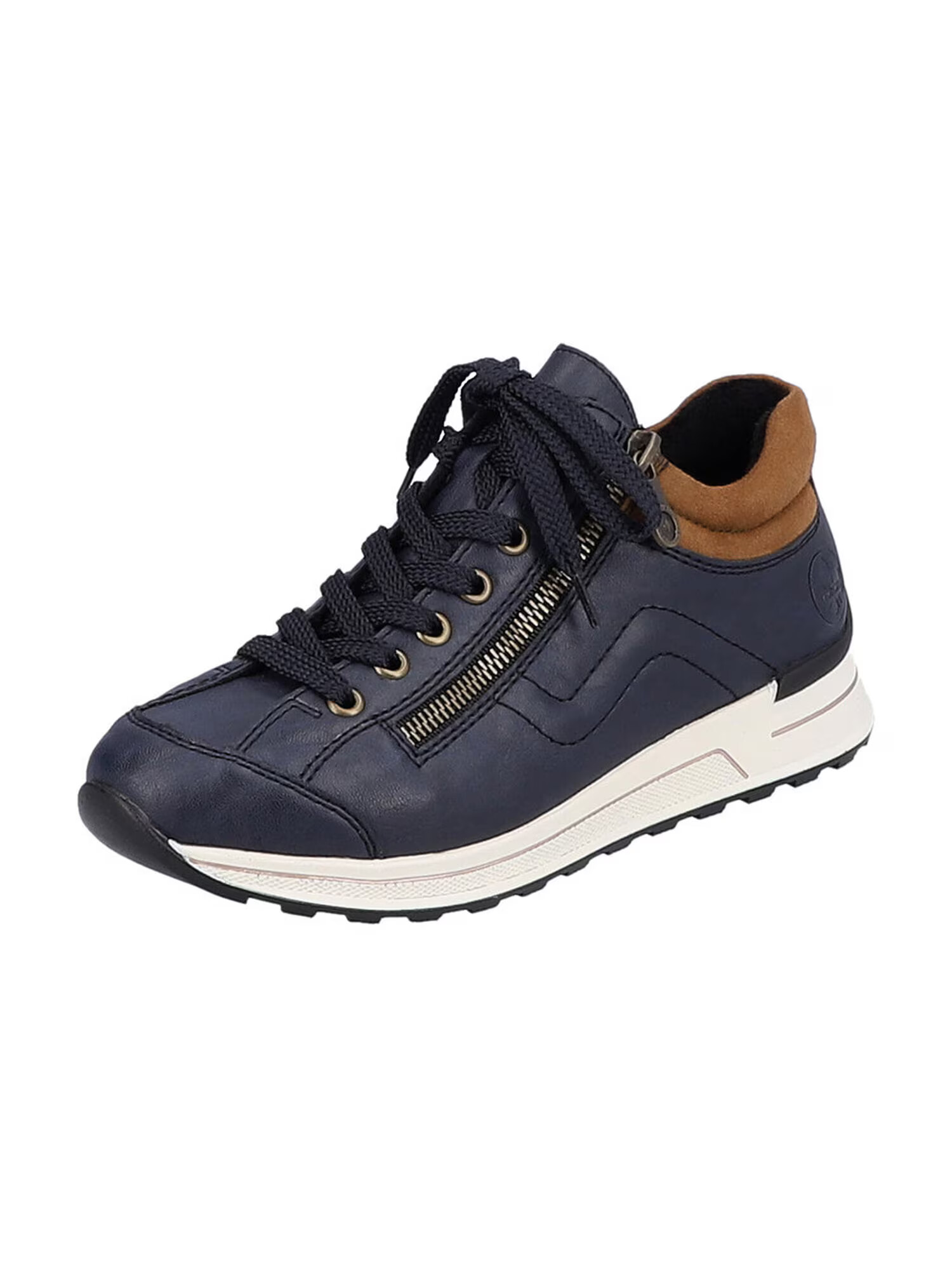 Rieker Sneaker low bleumarin / maro caramel - Pled.ro