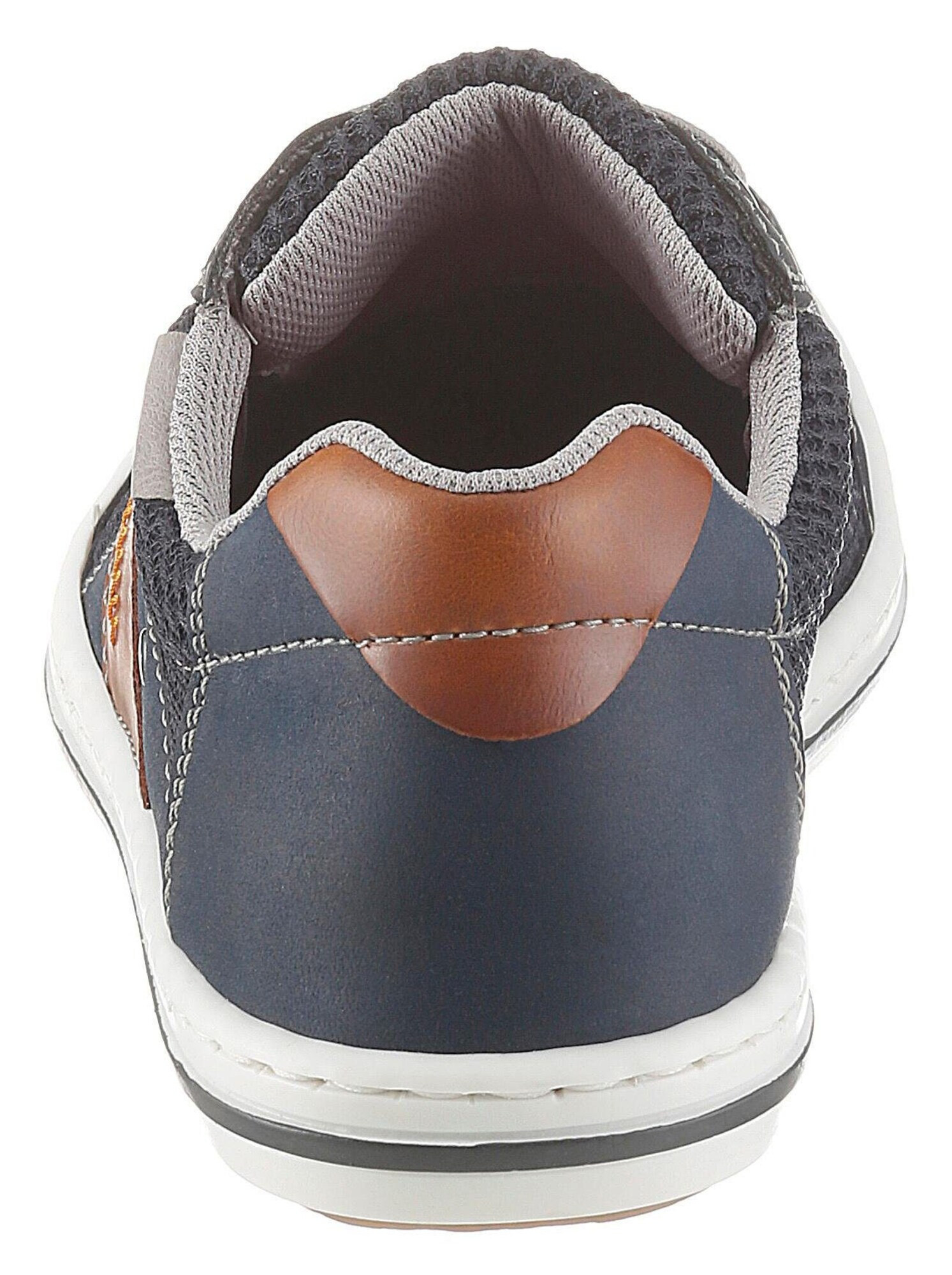 Rieker Sneaker low bleumarin / maro caramel / gri închis - Pled.ro