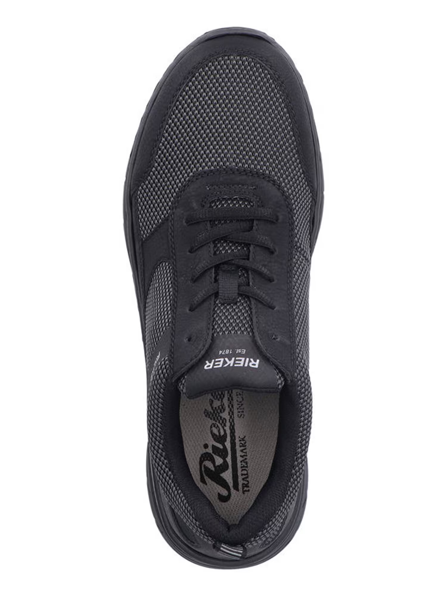 Rieker Sneaker low gri metalic / negru / alb - Pled.ro