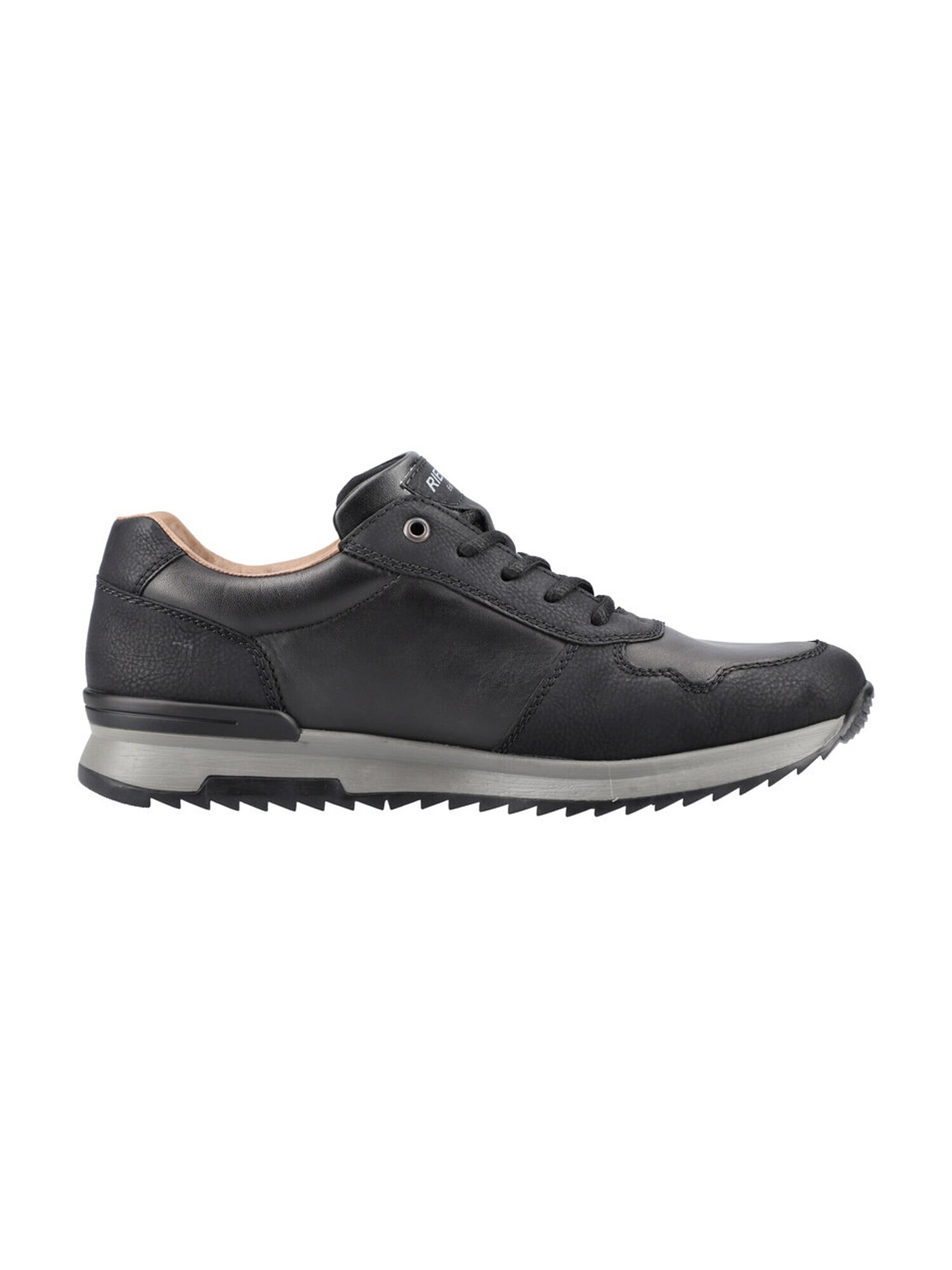 Rieker Sneaker low gri metalic / negru - Pled.ro