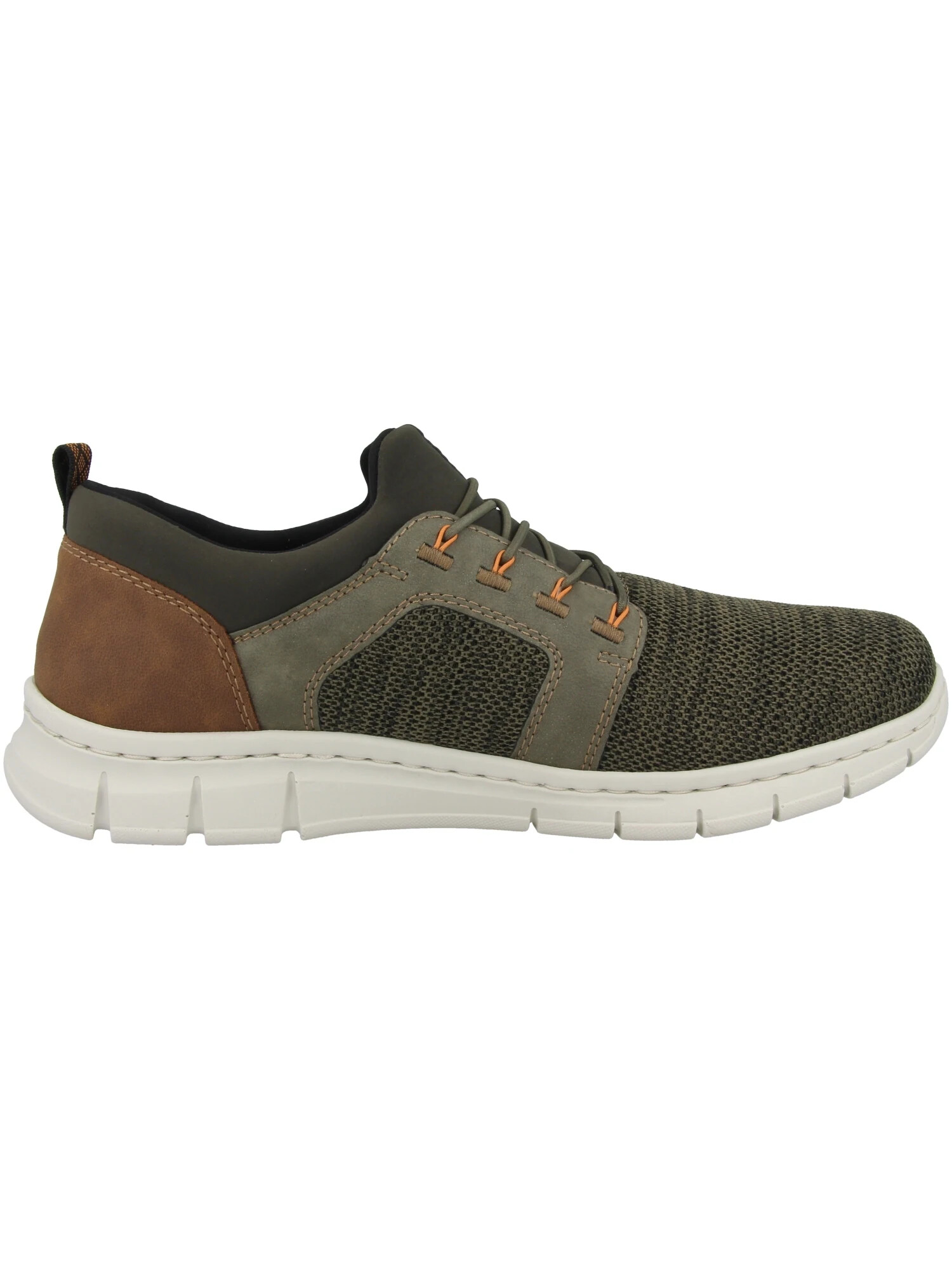 Rieker Sneaker low maro / kaki / verde pastel / portocaliu - Pled.ro