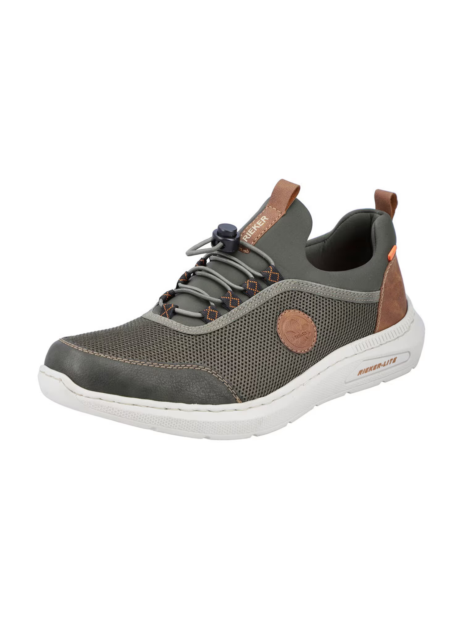 Rieker Sneaker low maro / oliv - Pled.ro