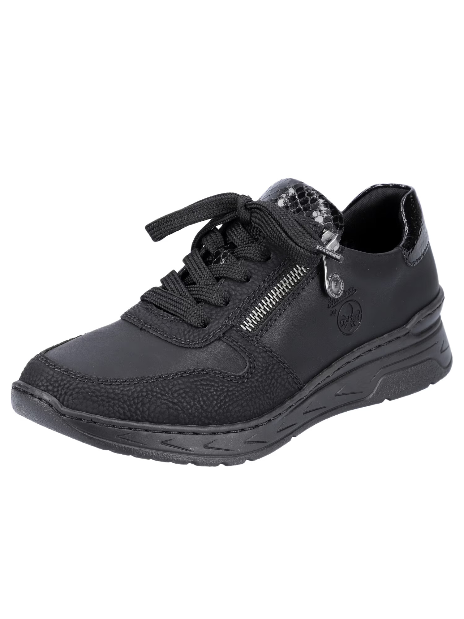 RIEKER Sneaker low negru - Pled.ro