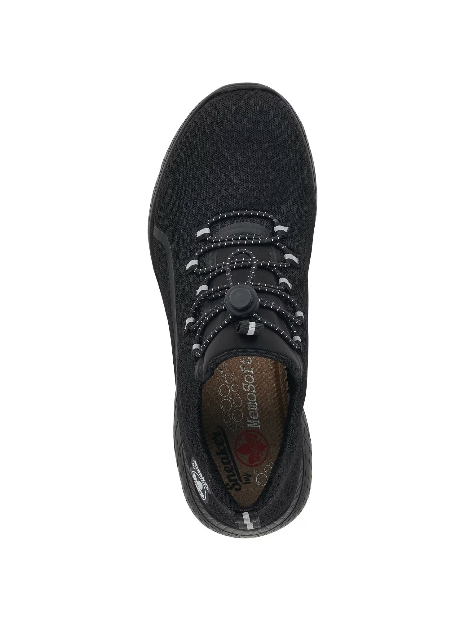 Rieker Sneaker low negru / alb - Pled.ro