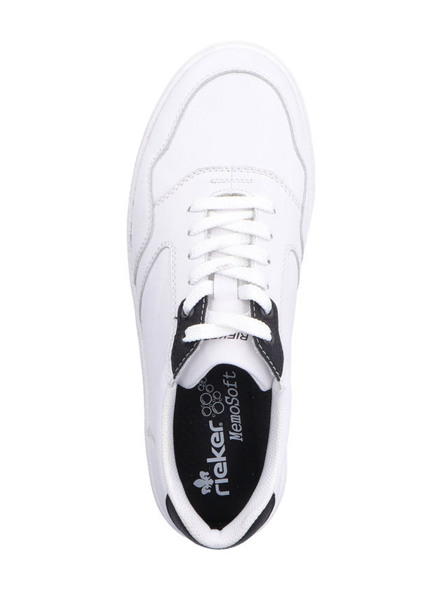 Rieker Sneaker low negru / alb - Pled.ro