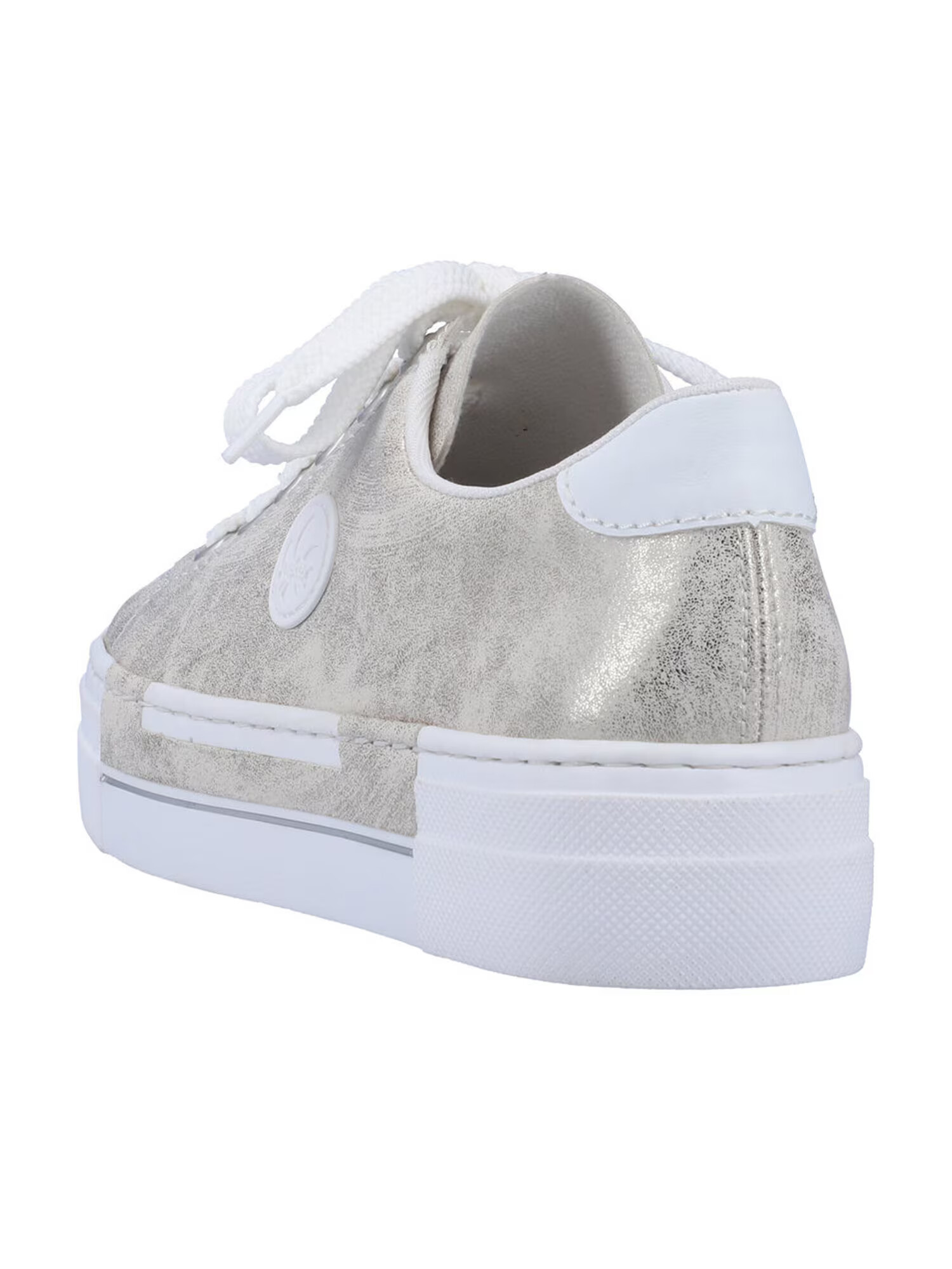 Rieker Sneaker low gri argintiu / alb - Pled.ro