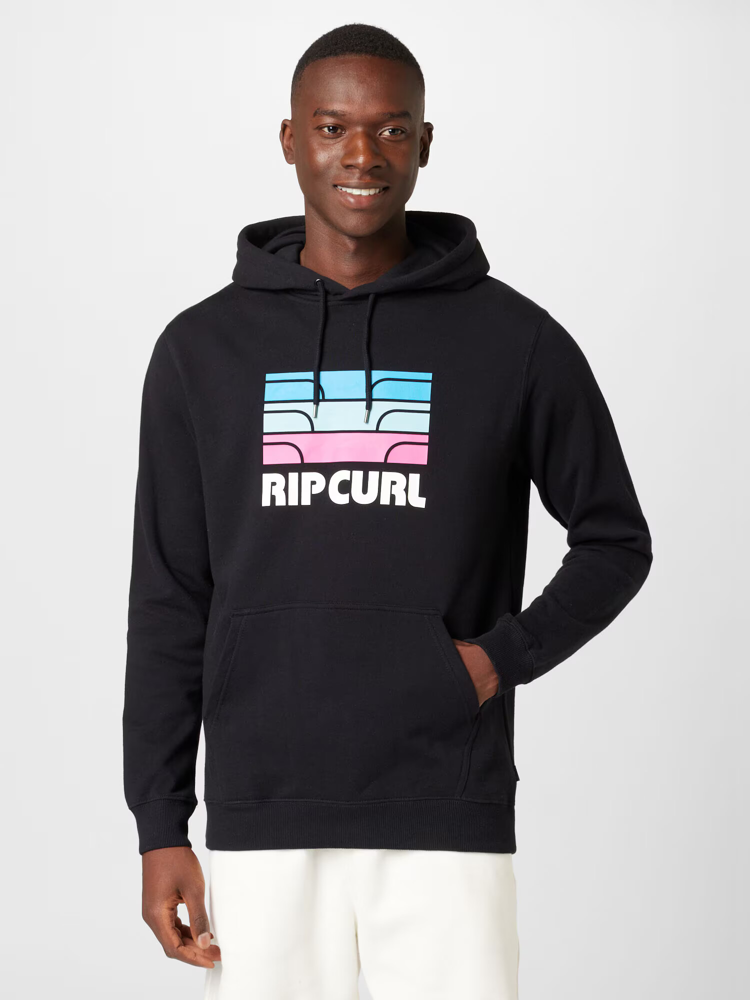 RIP CURL Hanorac sport 'HEY MUMA' negru - Pled.ro