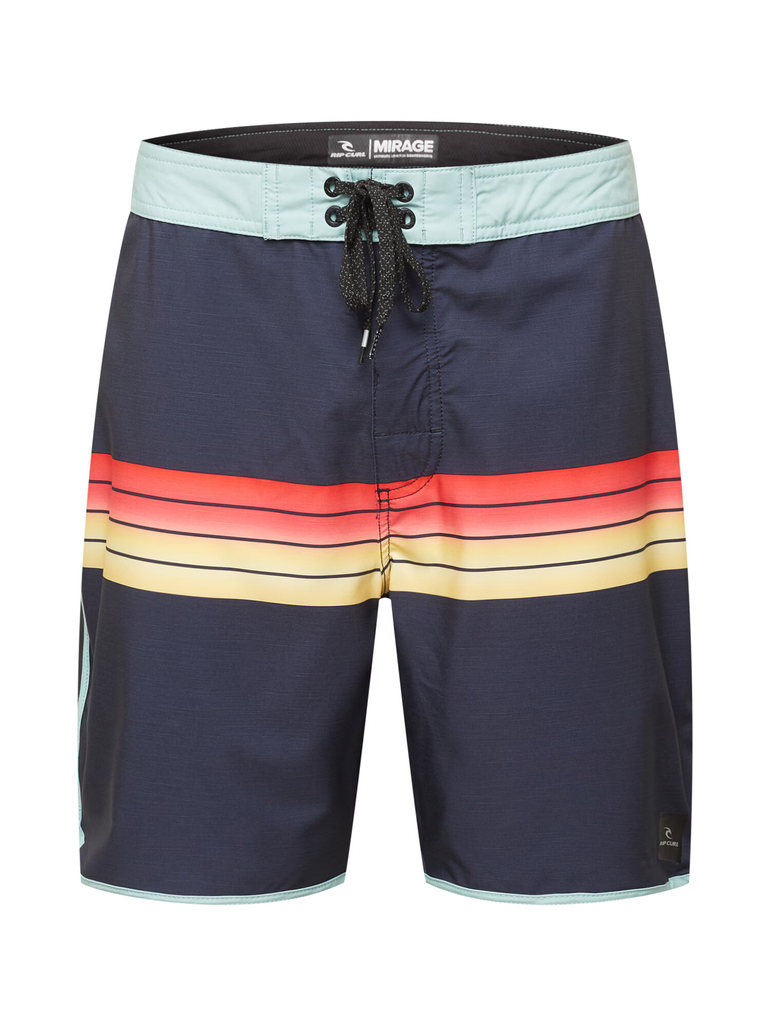 RIP CURL Pantaloni scurți apă 'MIRAGE' bleumarin / albastru deschis / galben / portocaliu somon - Pled.ro