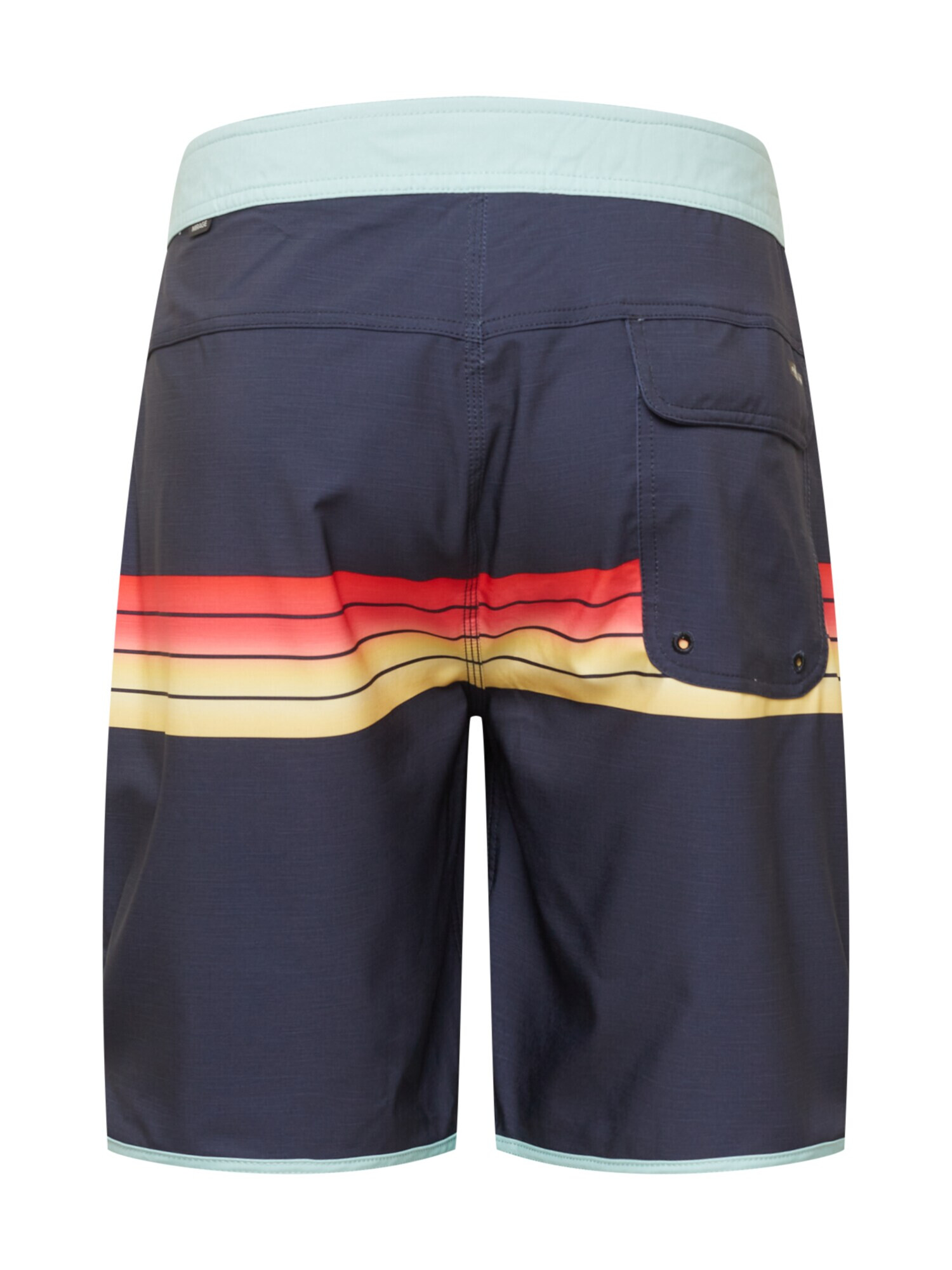 RIP CURL Pantaloni scurți apă 'MIRAGE' bleumarin / albastru deschis / galben / portocaliu somon - Pled.ro