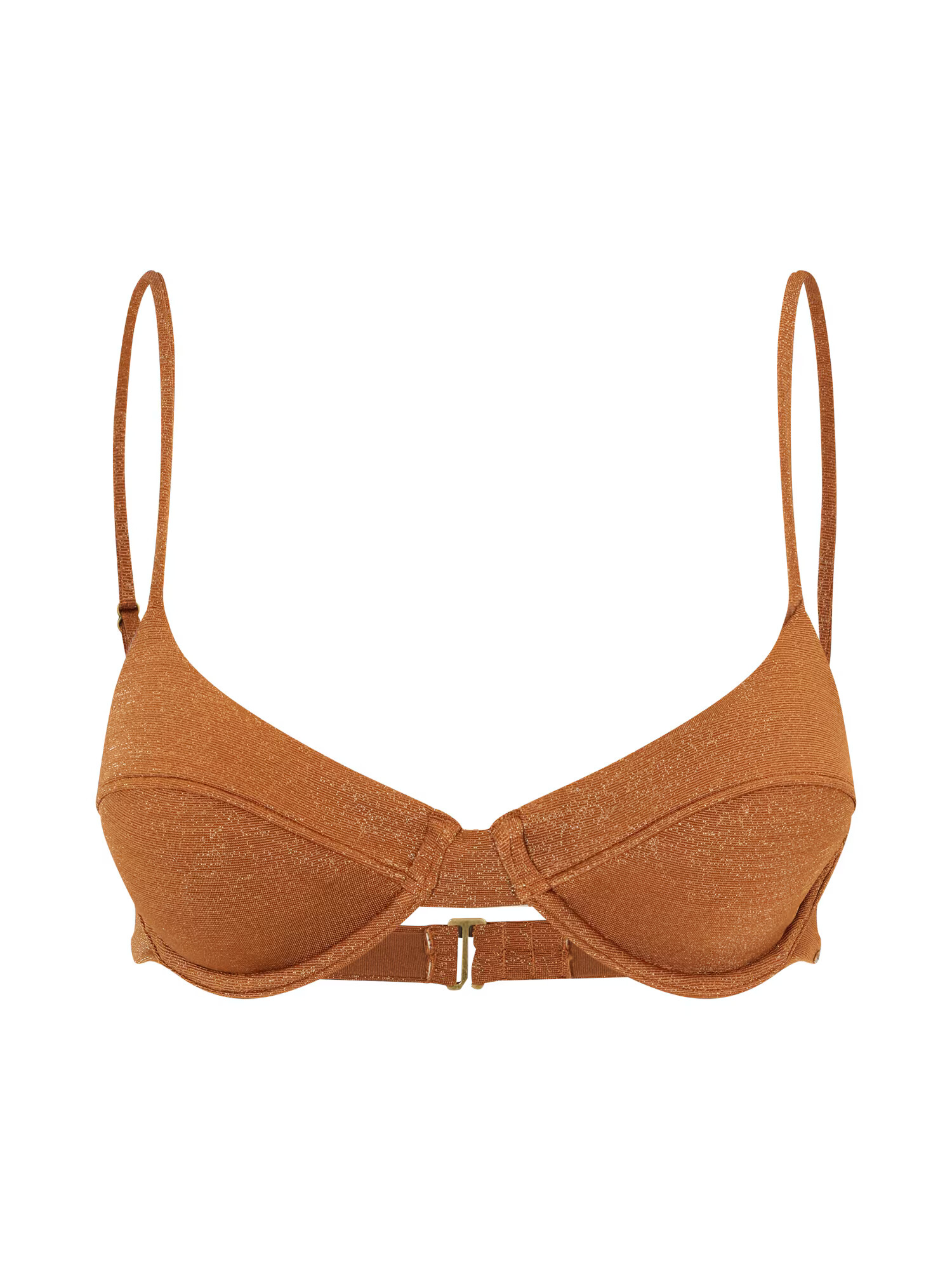 RIP CURL Sutien costum de baie maro caramel - Pled.ro