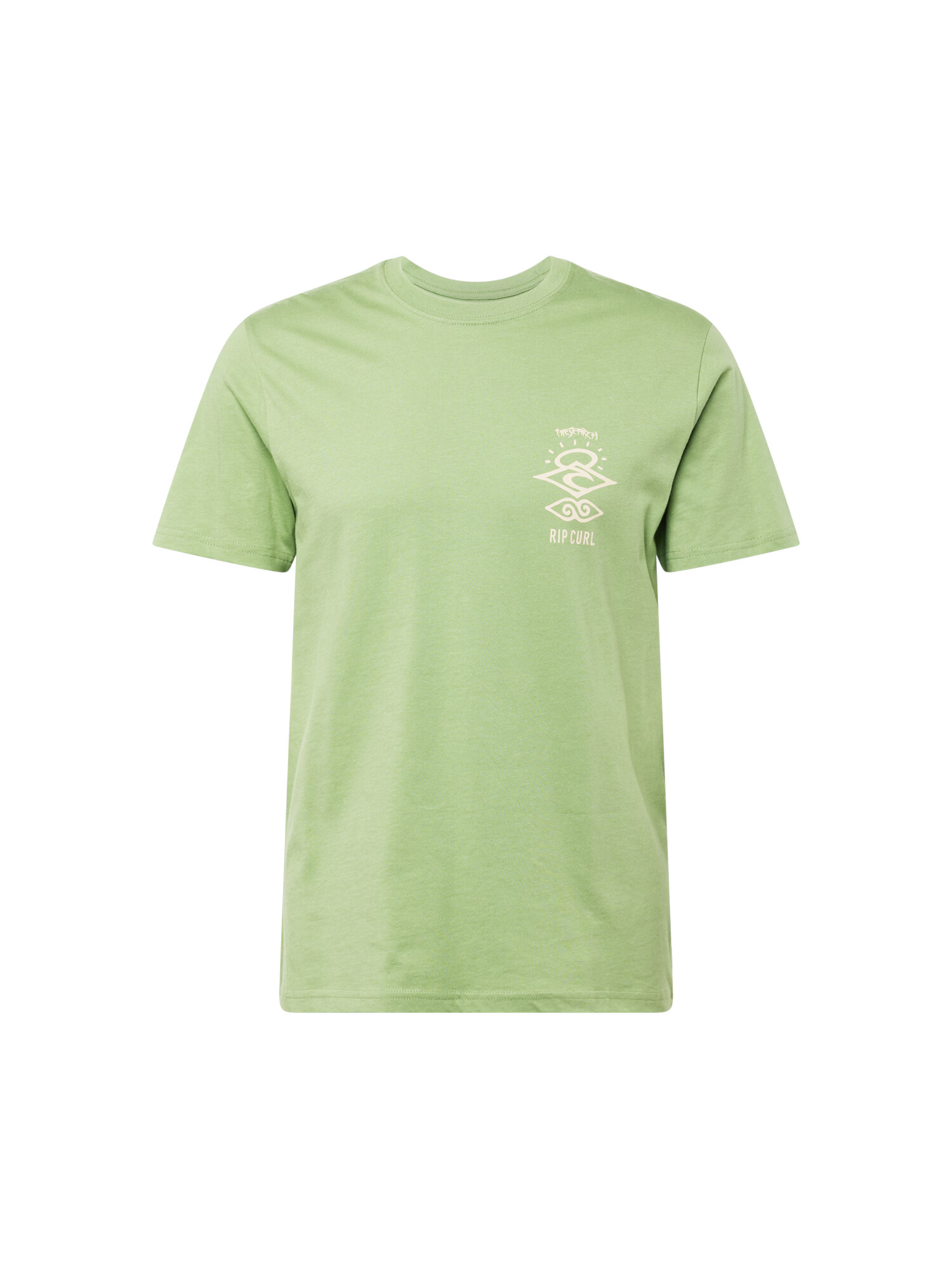 RIP CURL Tricou 'SEARCH' bej / verde deschis - Pled.ro