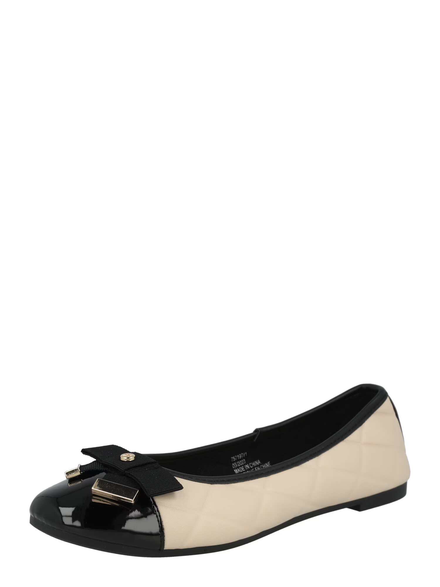 River Island Balerini bej / negru - Pled.ro