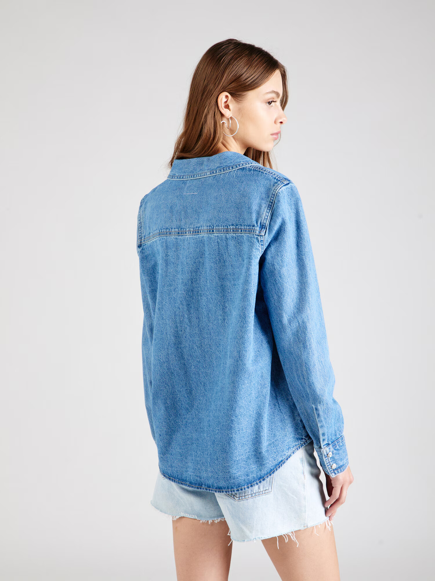 River Island Bluză albastru denim - Pled.ro