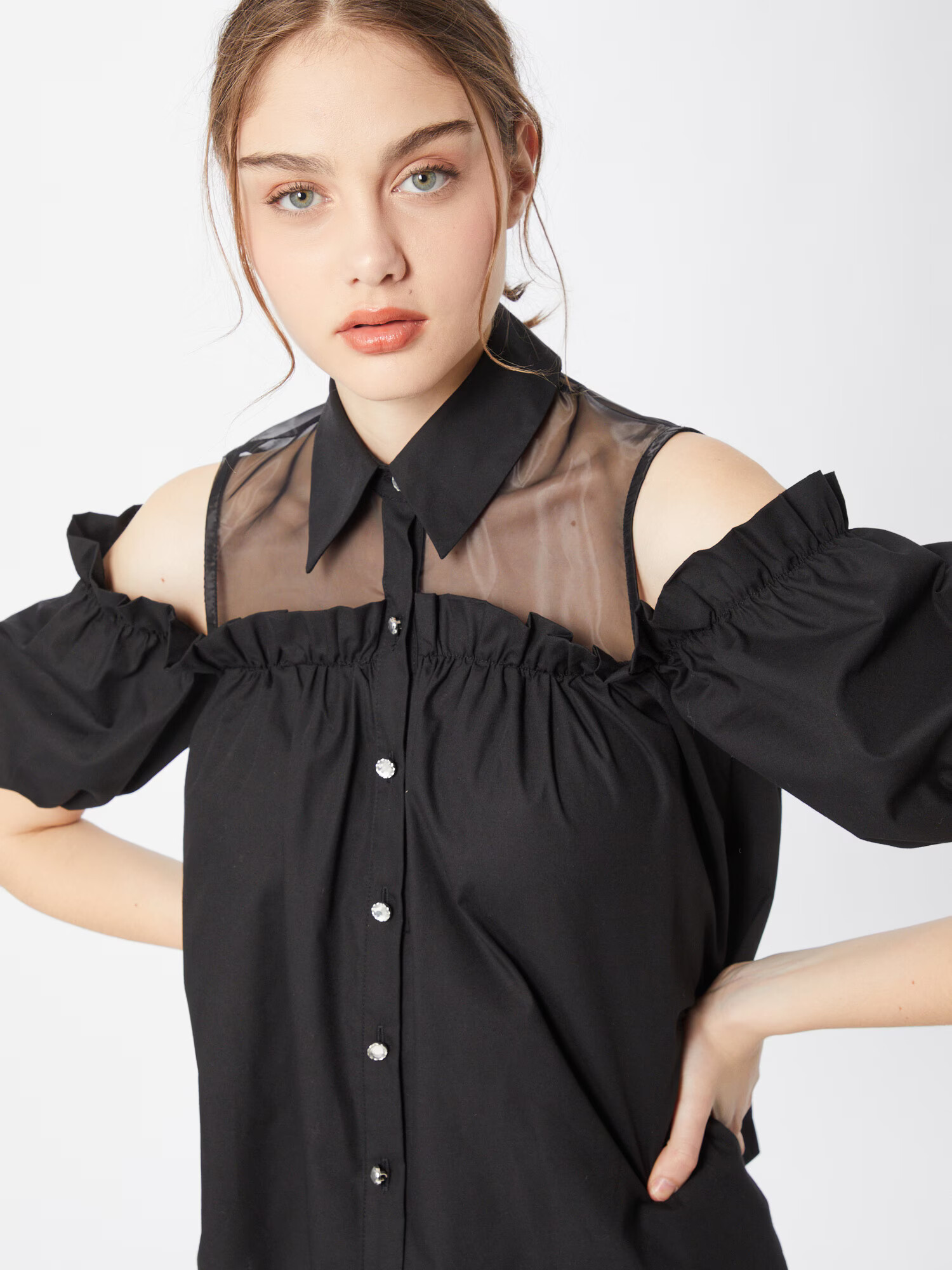 River Island Bluză negru - Pled.ro