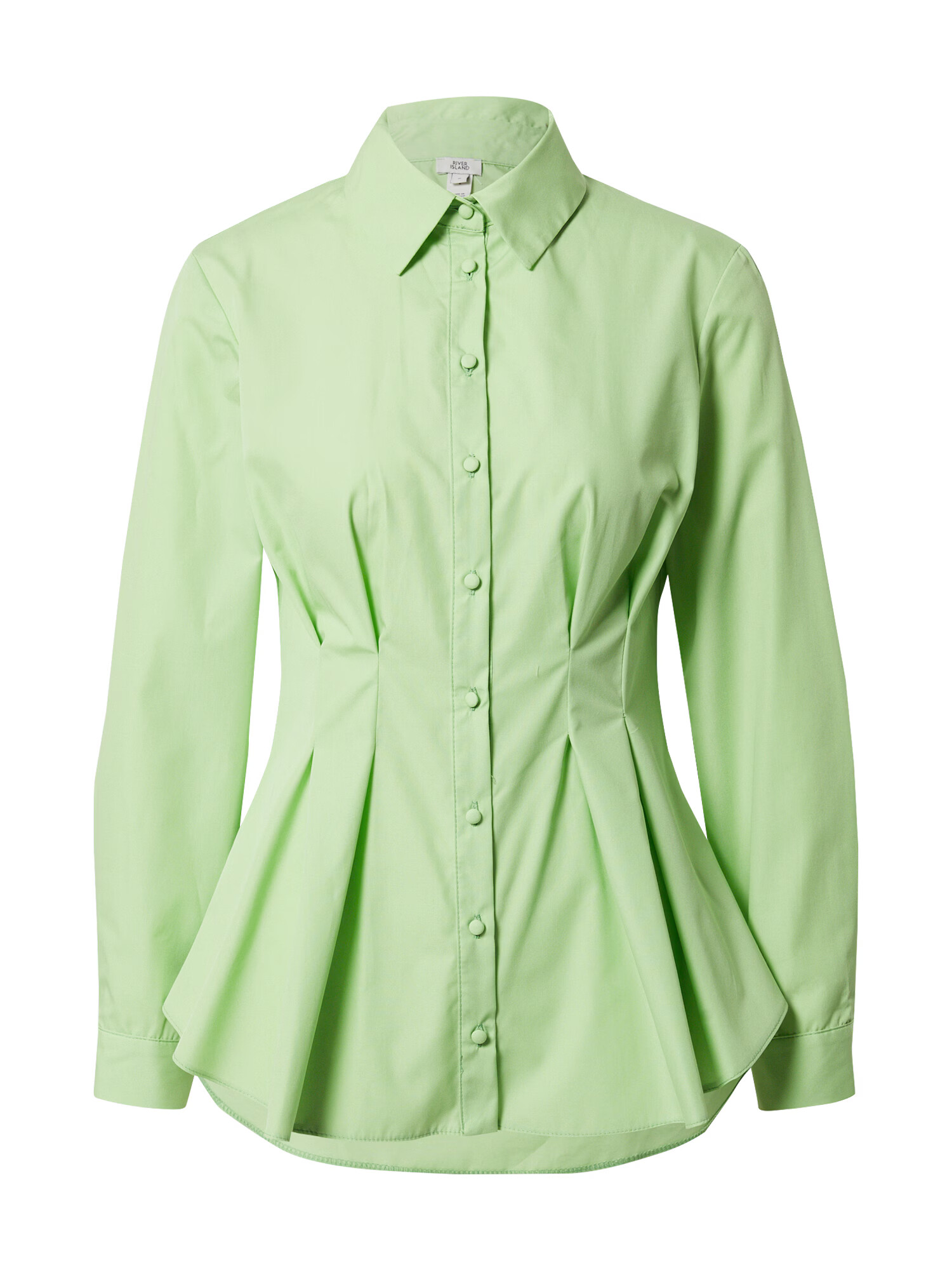 River Island Bluză verde deschis - Pled.ro