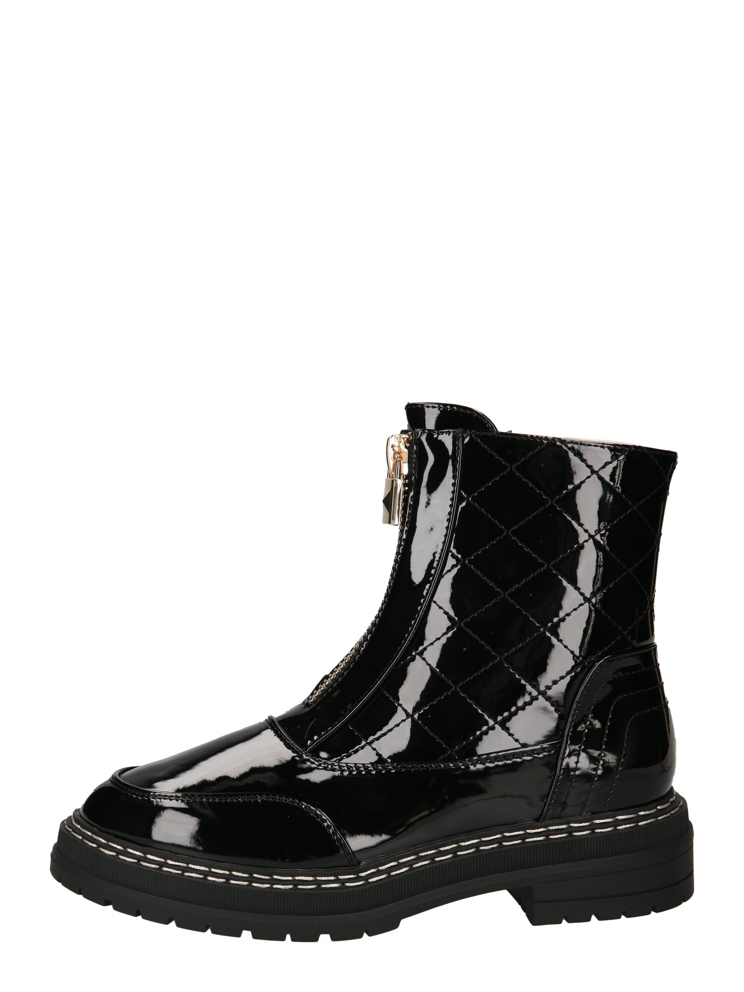 River Island Botine auriu / negru - Pled.ro