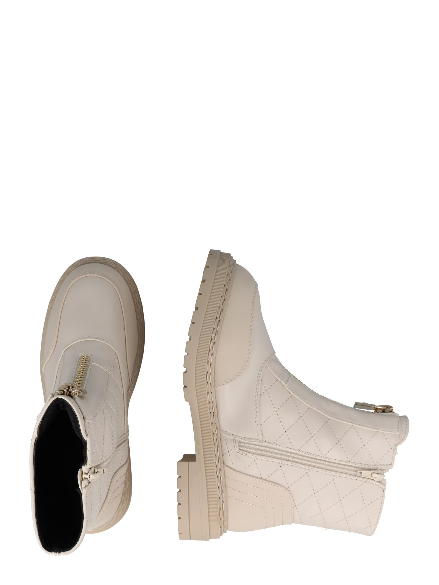 River Island Botine crem - Pled.ro