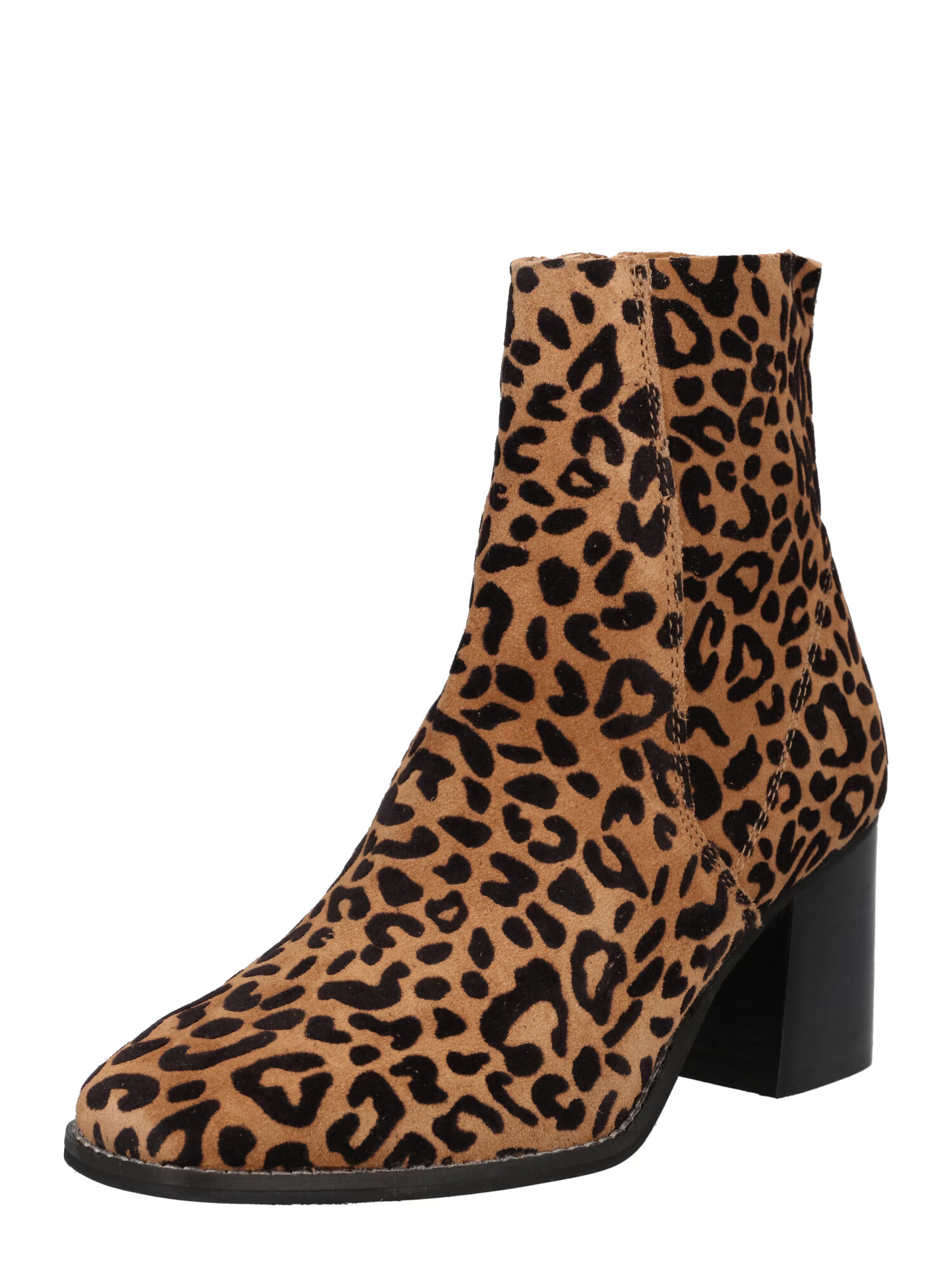 River Island Botine maro coniac / negru - Pled.ro