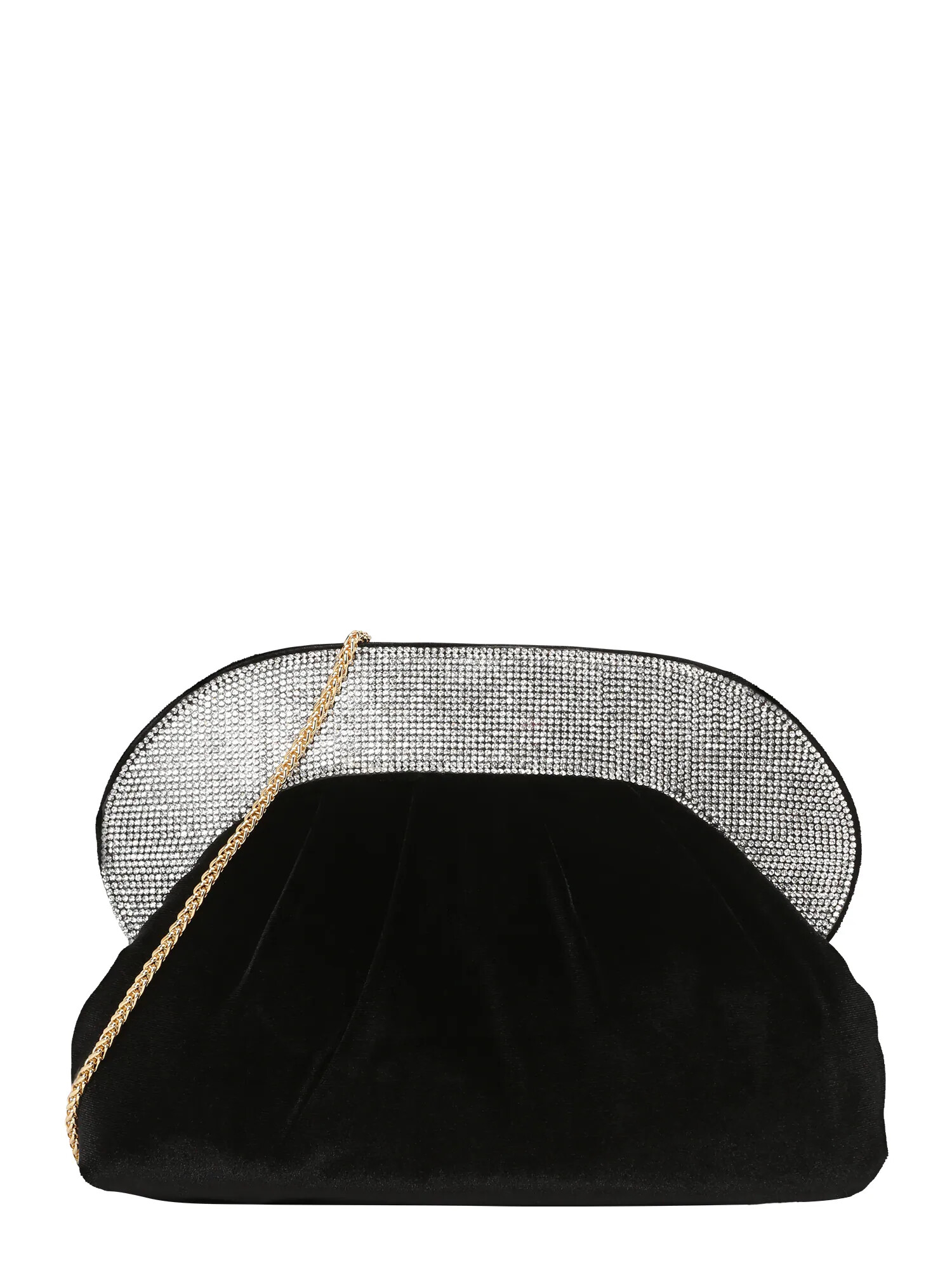 River Island Clutch 'DIAM' negru / argintiu - Pled.ro