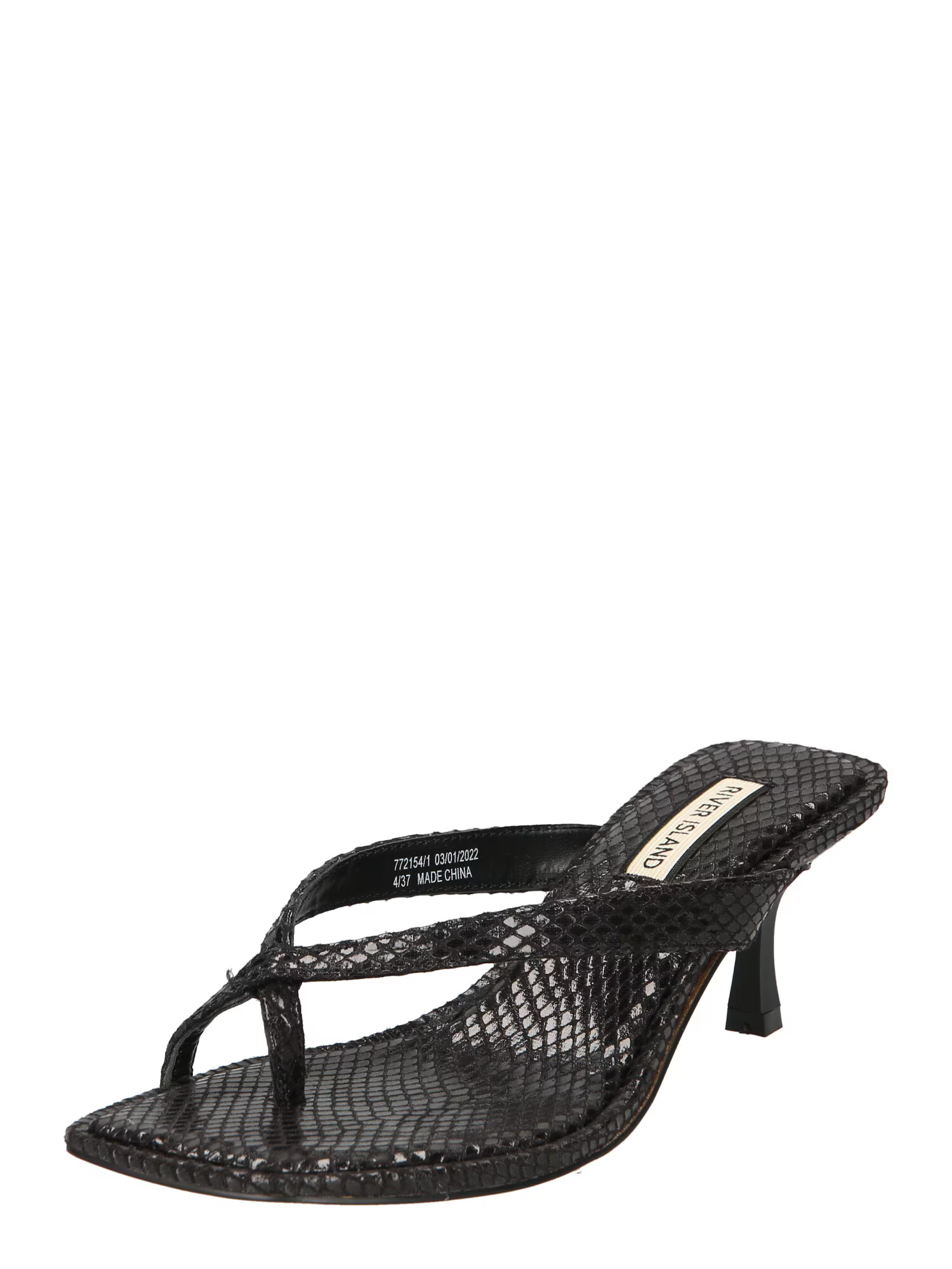 River Island Flip-flops negru - Pled.ro