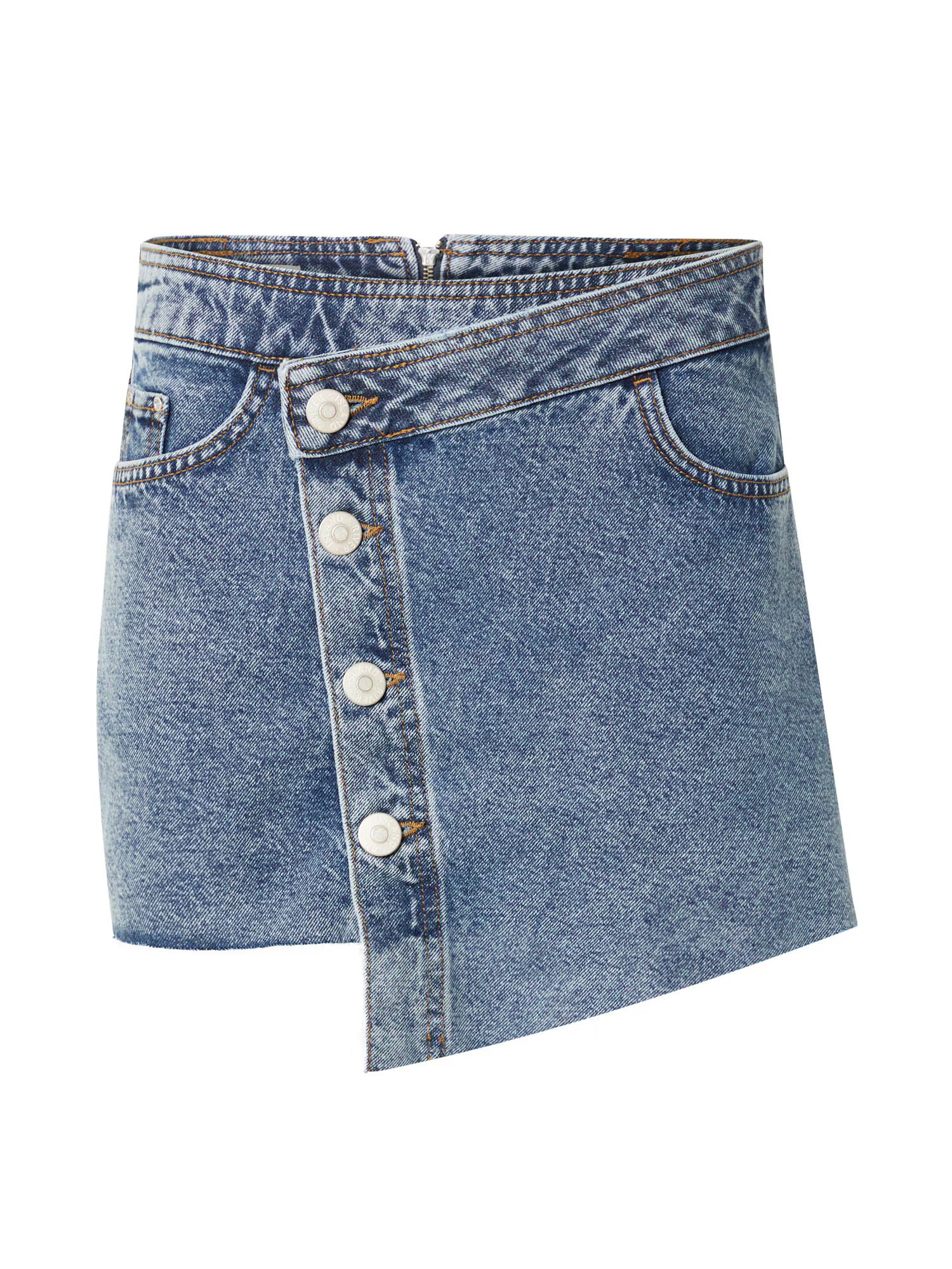 River Island Fustă albastru denim - Pled.ro