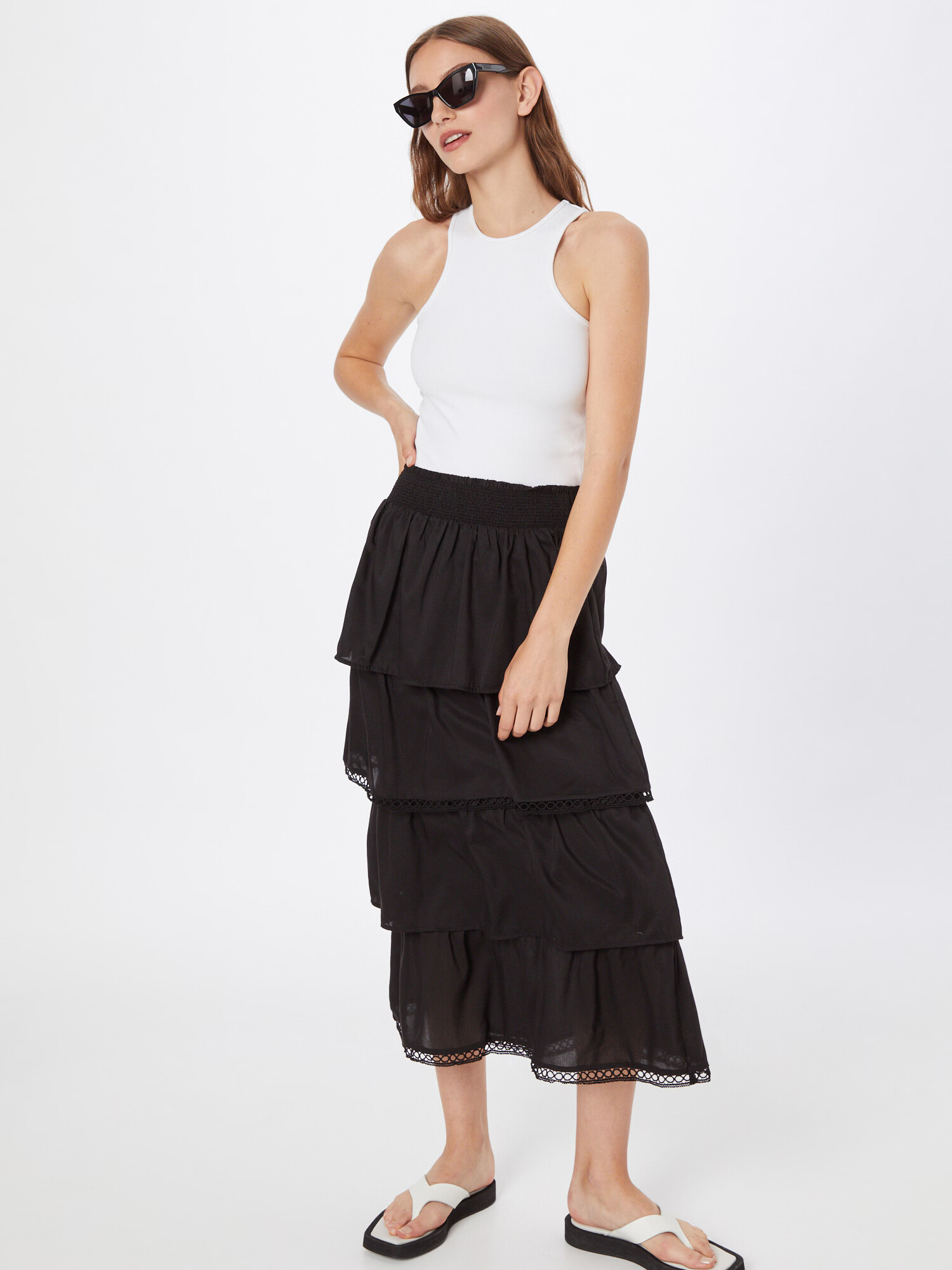 River Island Fustă negru - Pled.ro