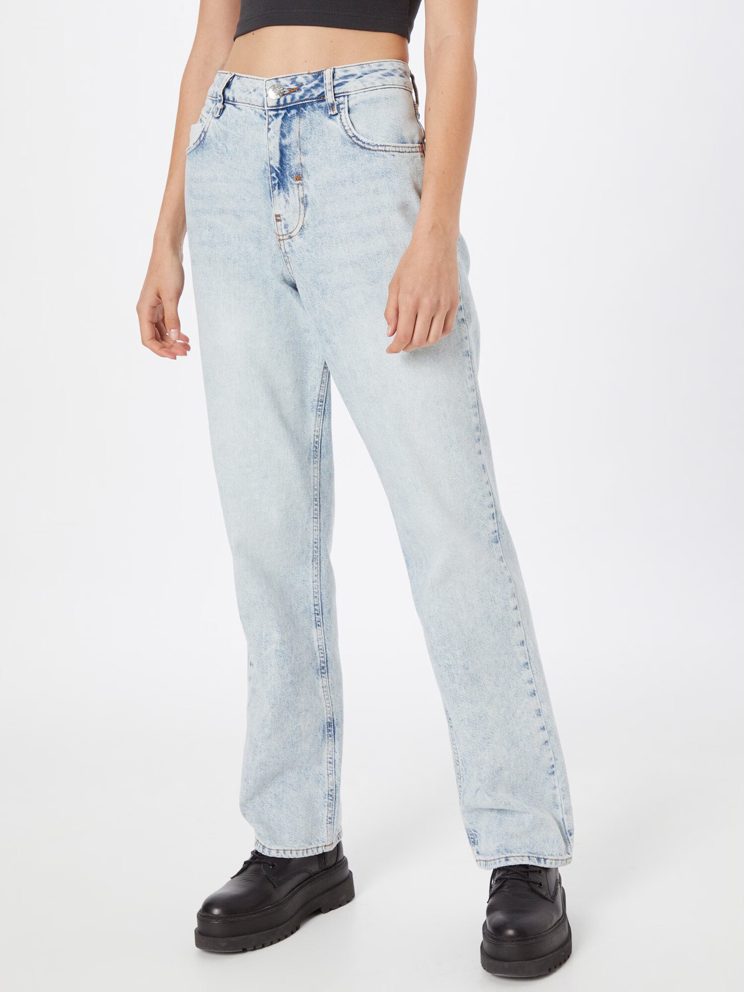 River Island Jeans albastru denim - Pled.ro