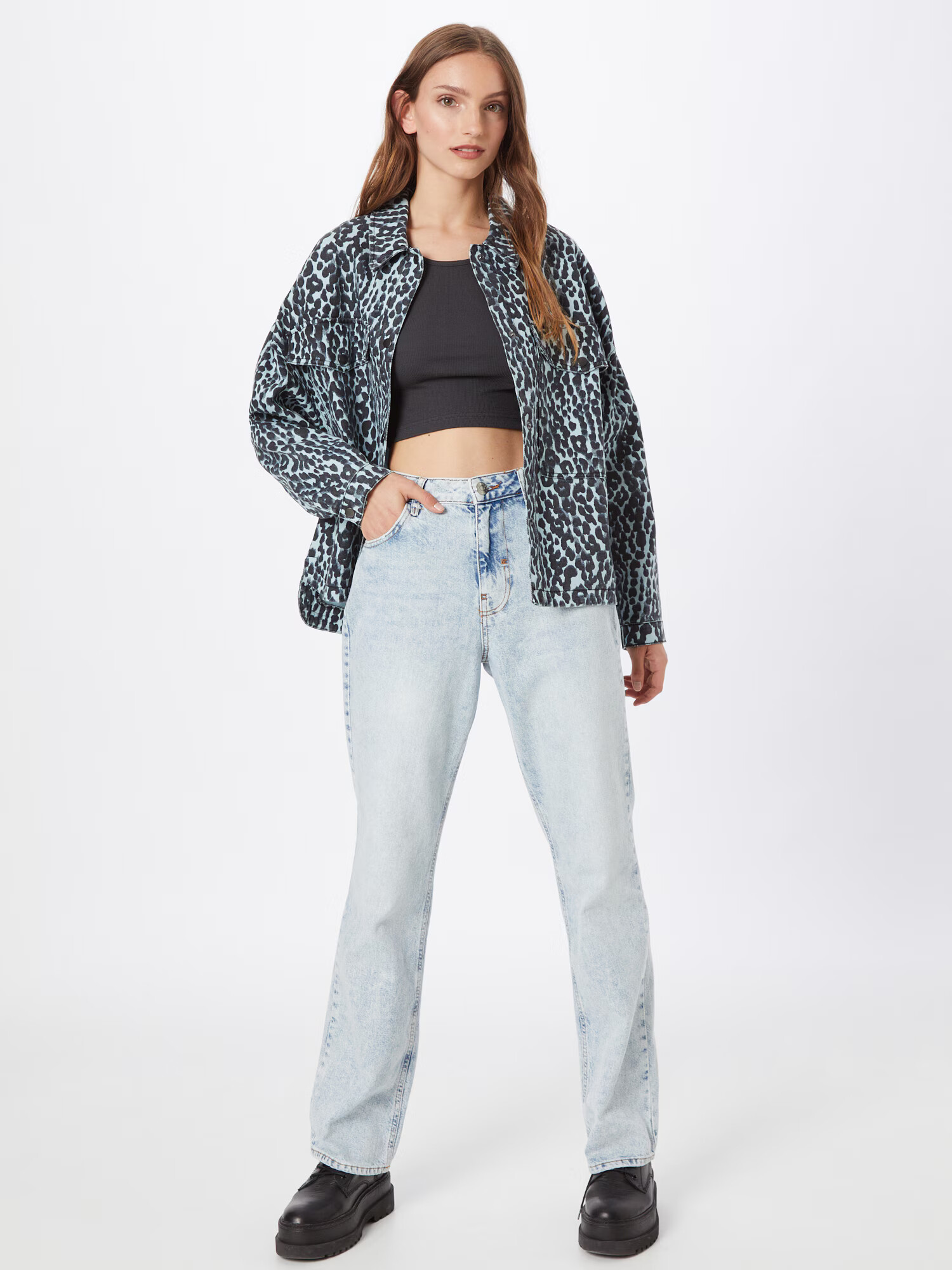 River Island Jeans albastru denim - Pled.ro