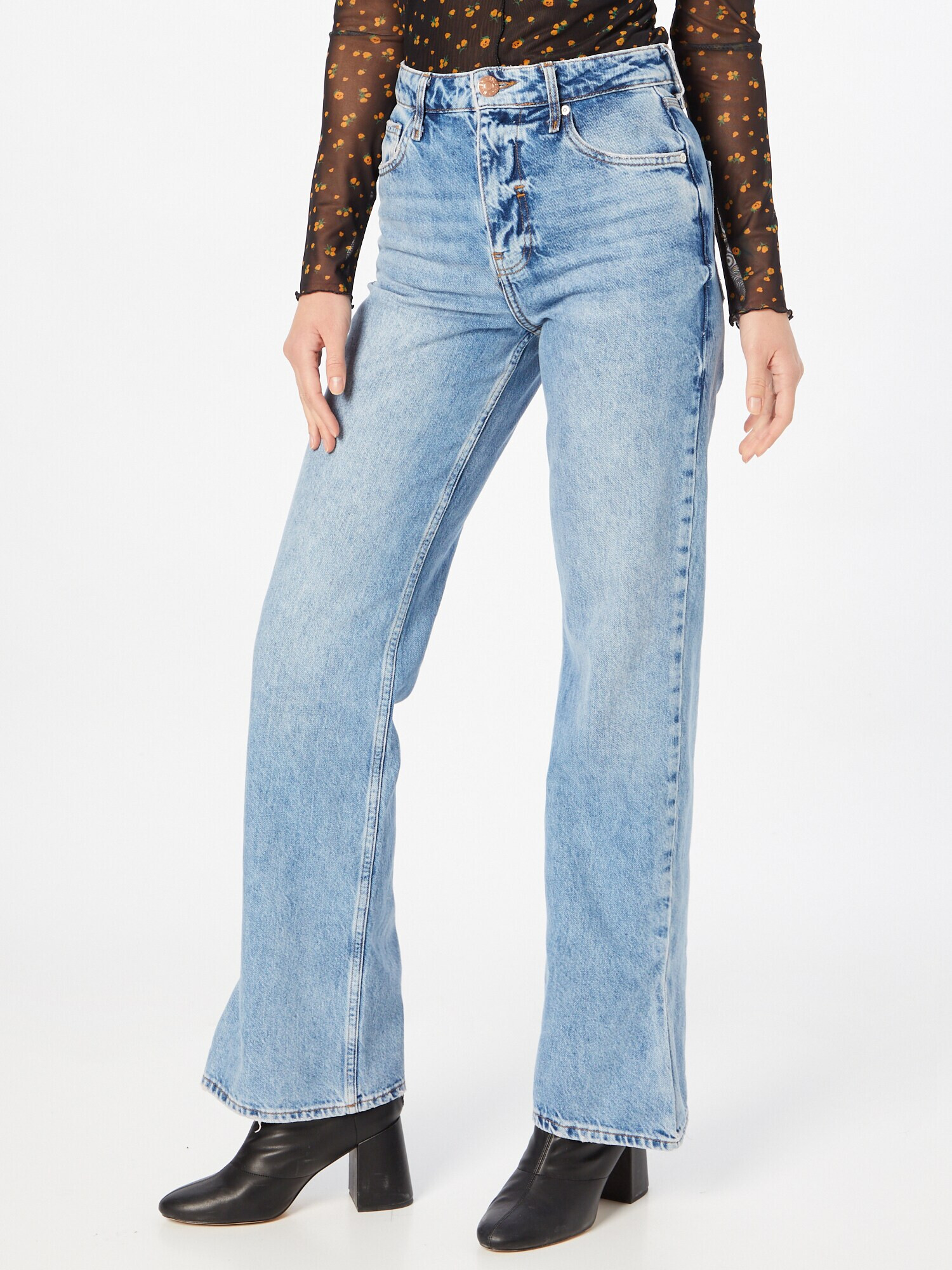 River Island Jeans albastru denim - Pled.ro