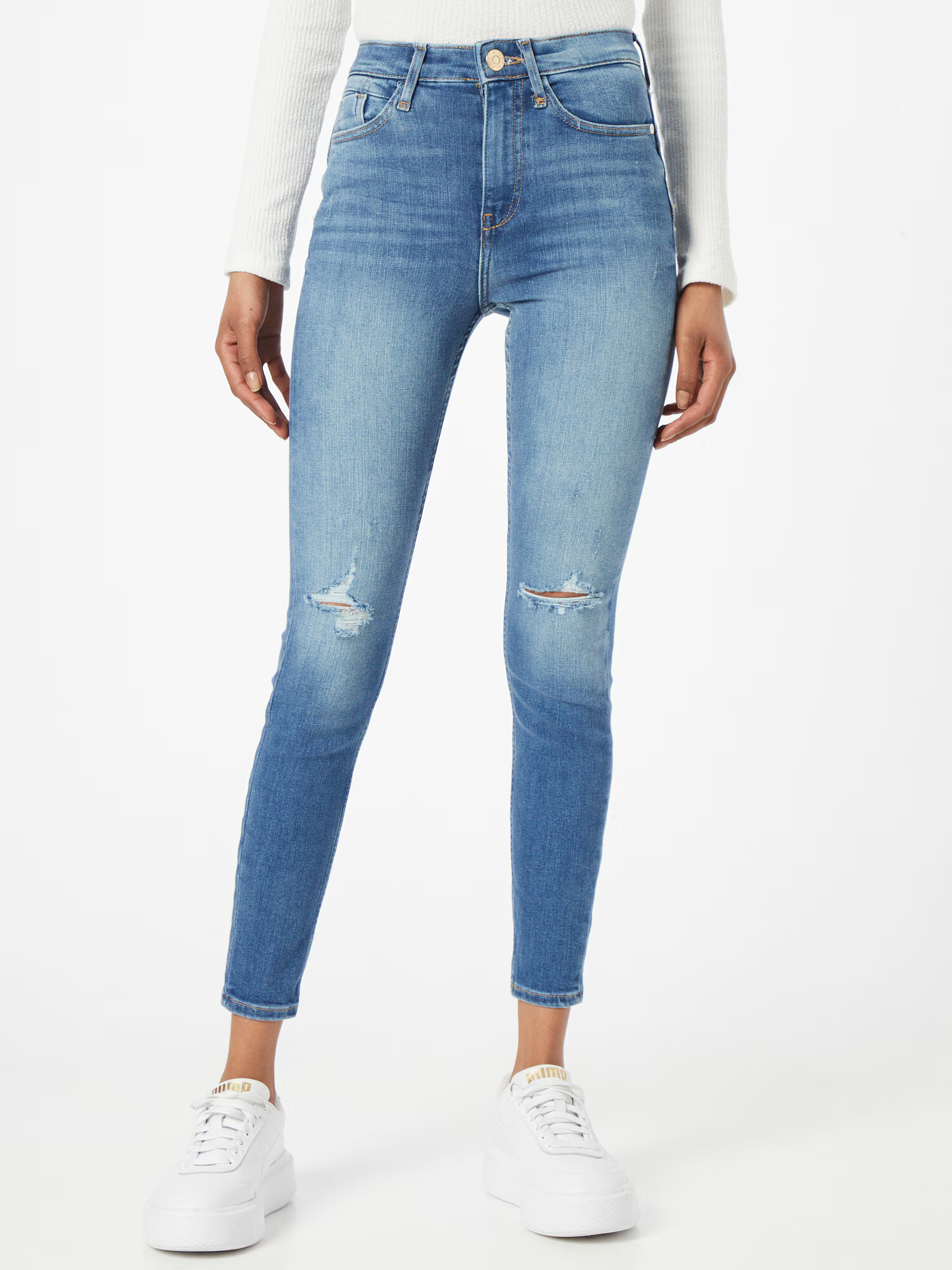 River Island Jeans albastru denim - Pled.ro