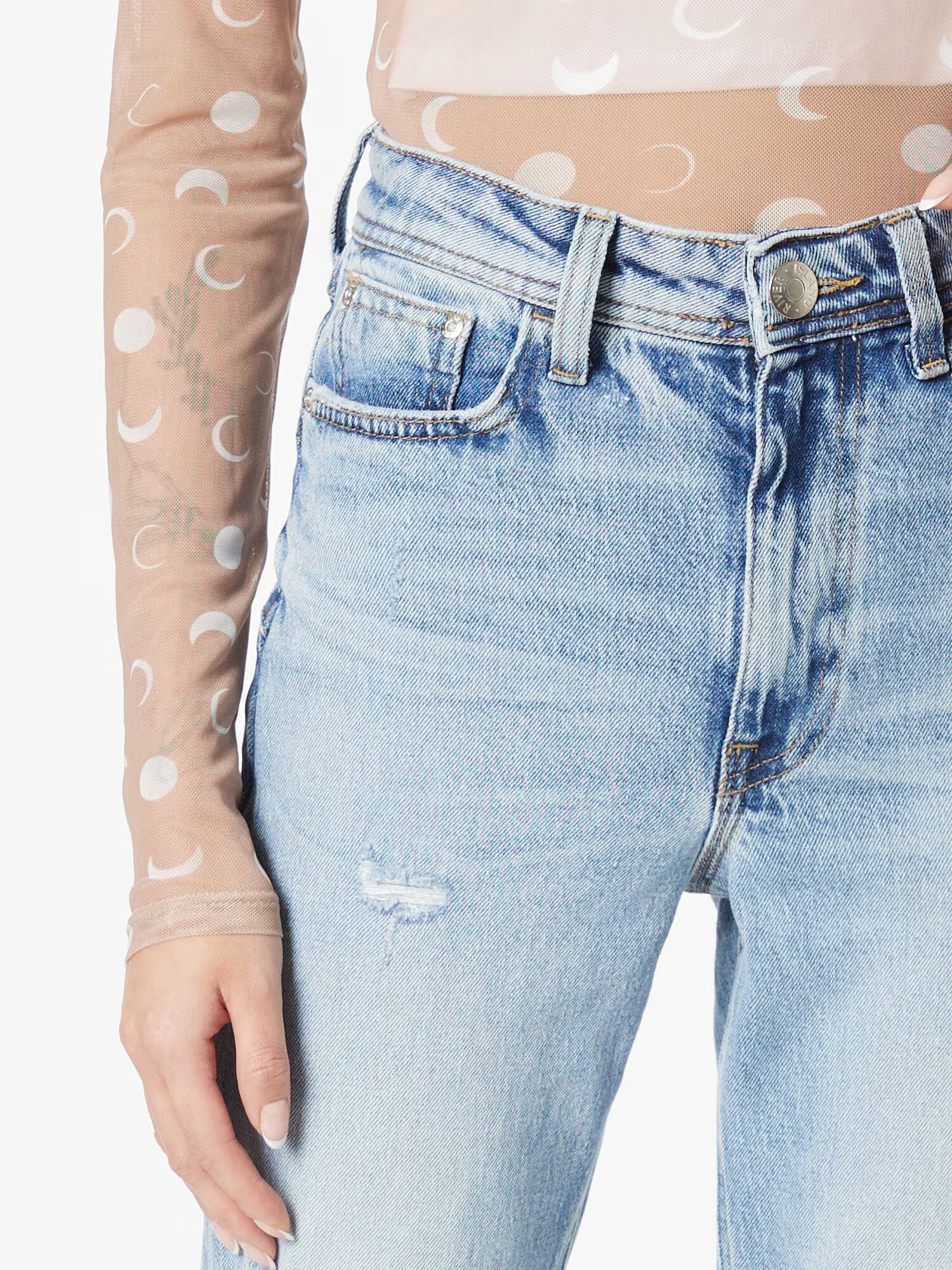 River Island Jeans albastru denim - Pled.ro