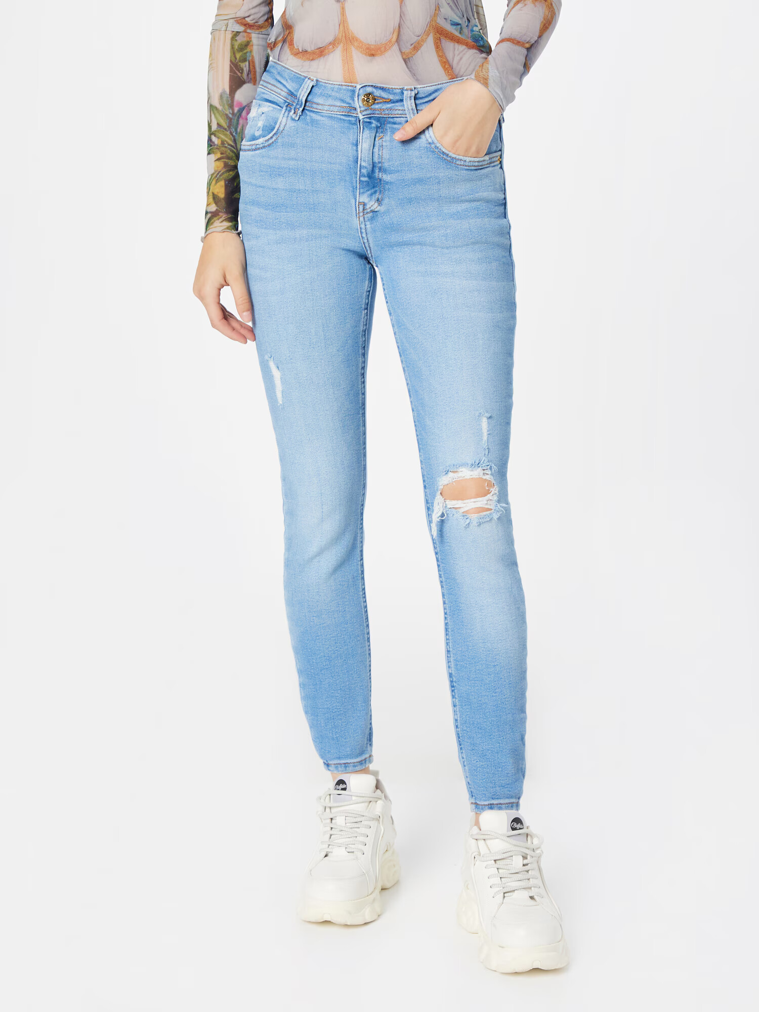 River Island Jeans albastru denim - Pled.ro