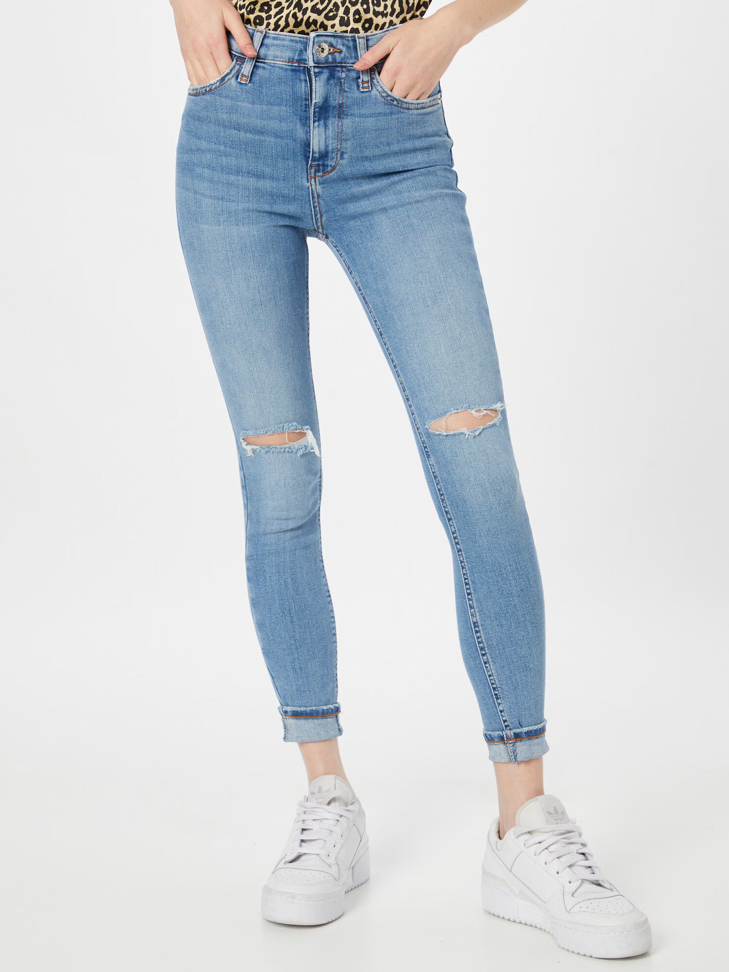 River Island Jeans albastru denim - Pled.ro