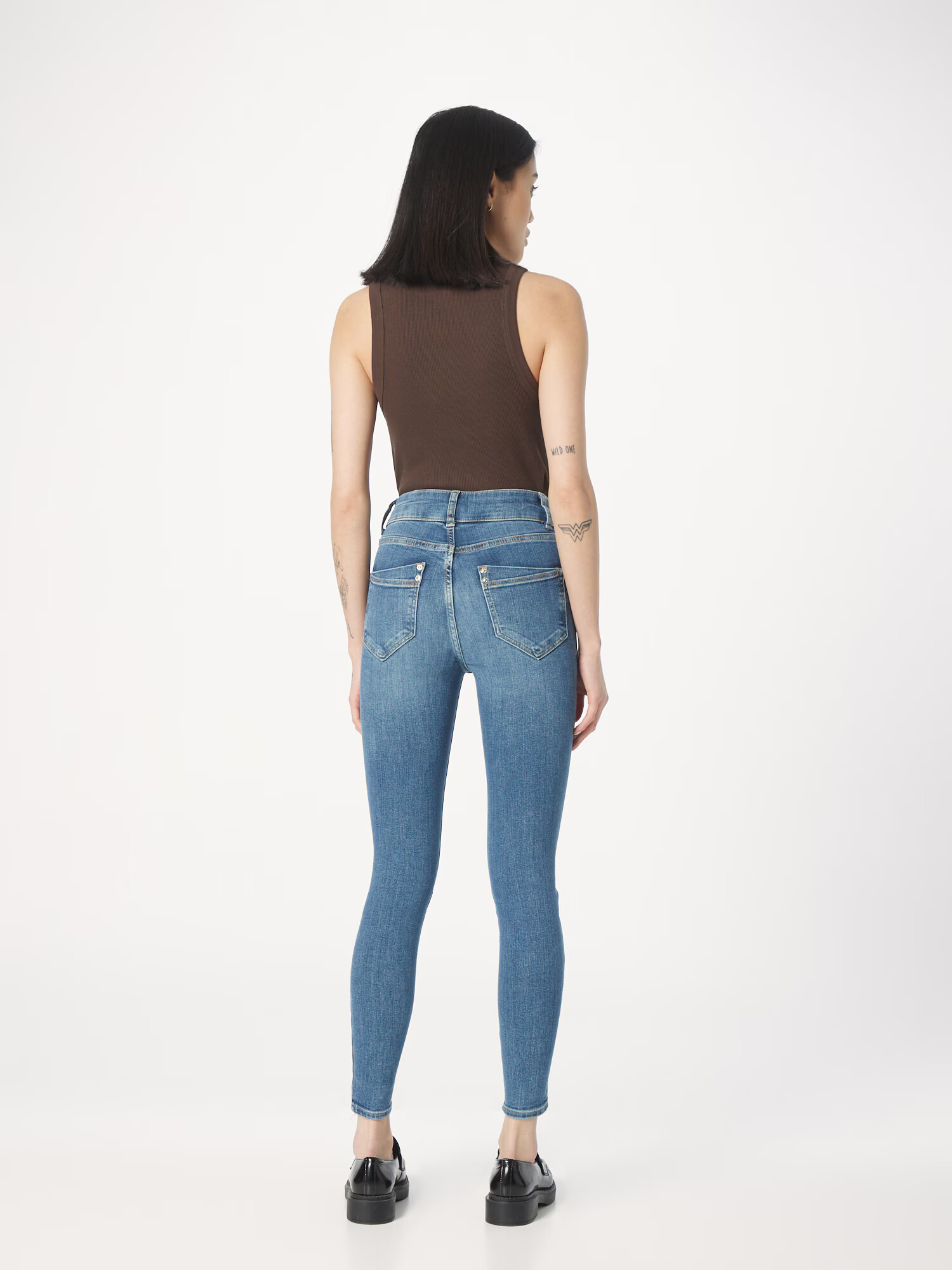 River Island Jeans albastru denim - Pled.ro