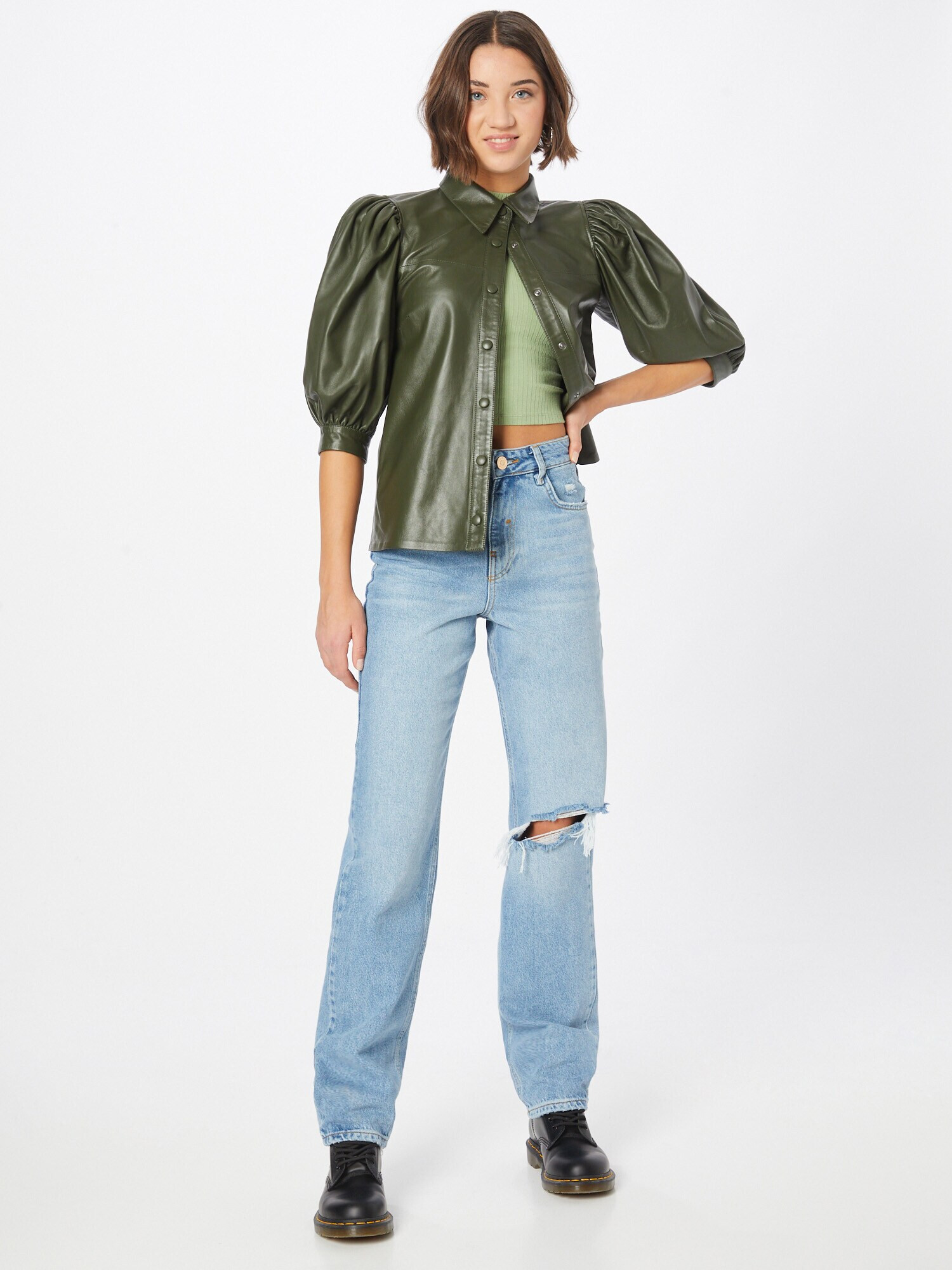 River Island Jeans albastru denim - Pled.ro