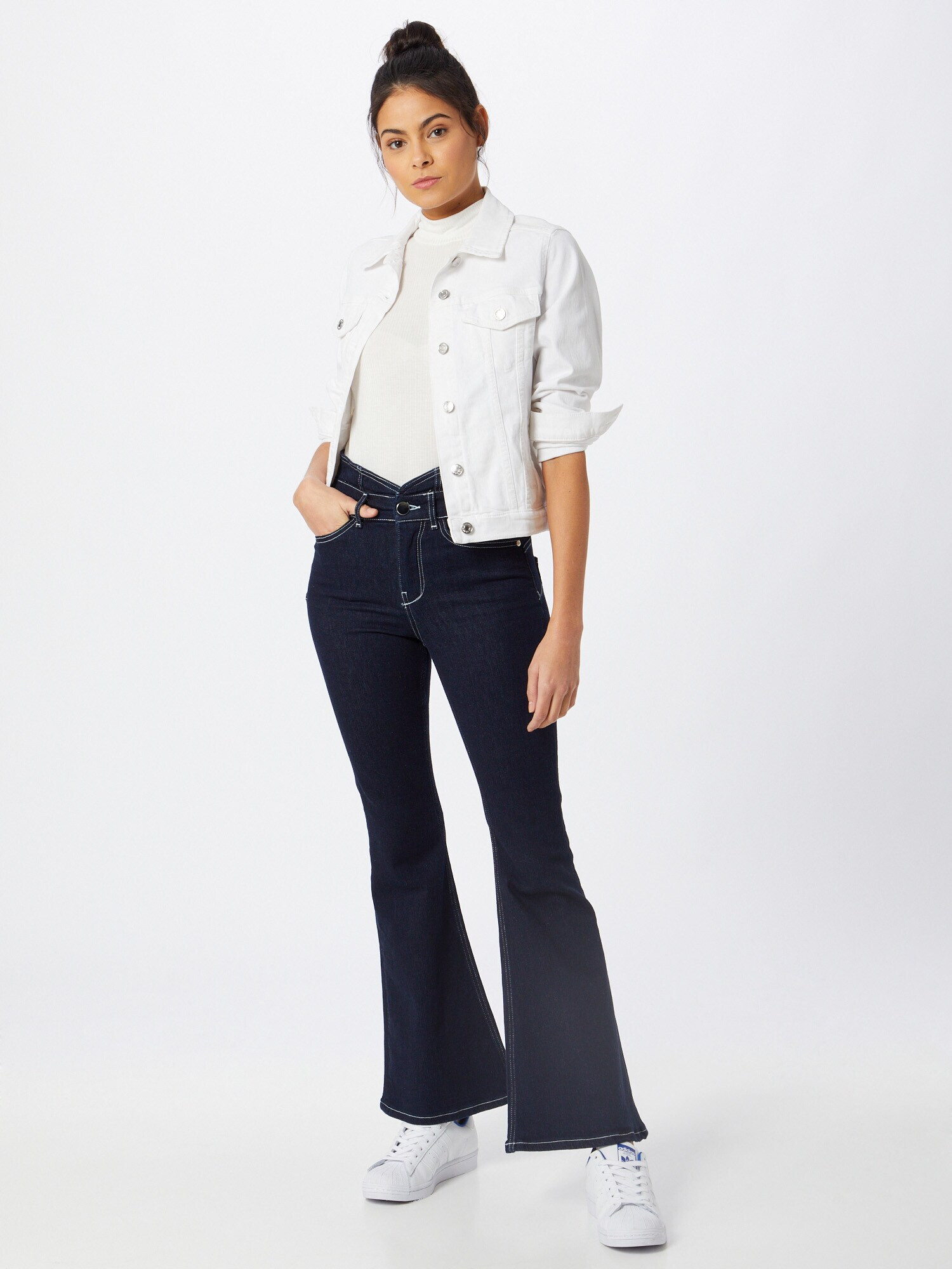 River Island Jeans albastru închis - Pled.ro