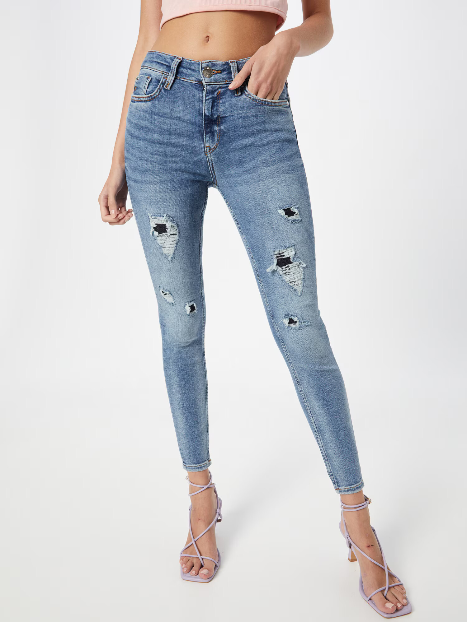 River Island Jeans 'AMELIE' albastru denim - Pled.ro