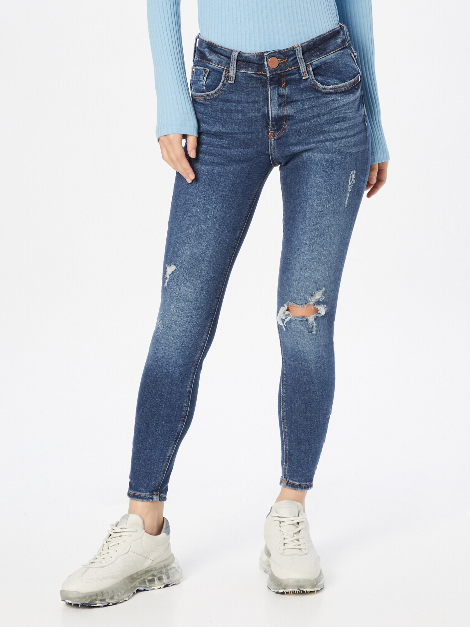 River Island Jeans 'AMELIE' albastru închis - Pled.ro