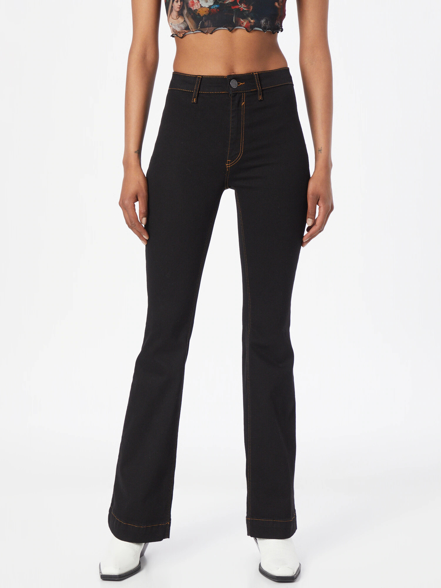 River Island Jeans 'ELLA' negru denim - Pled.ro