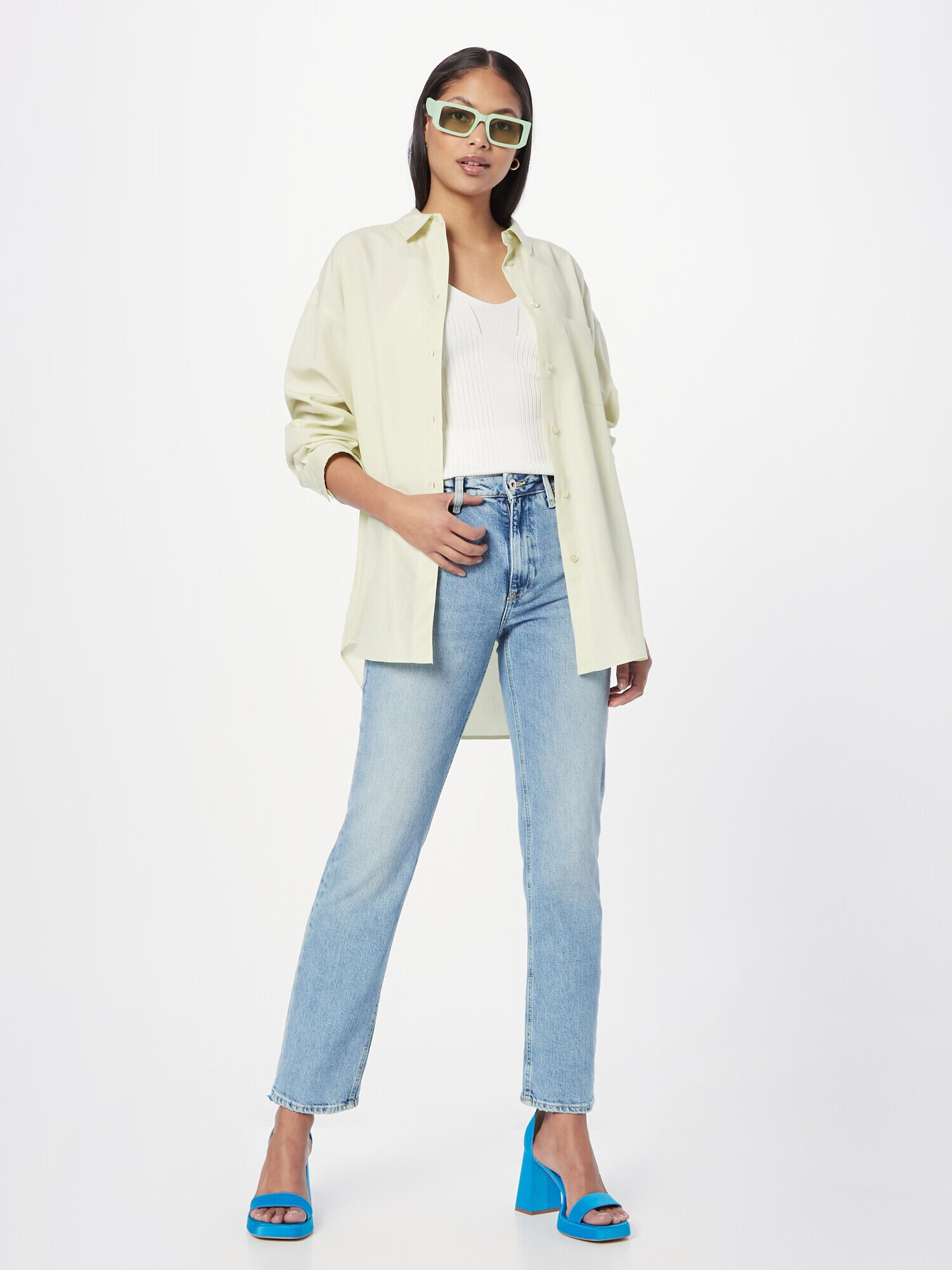 River Island Jeans 'GENIE' albastru deschis - Pled.ro