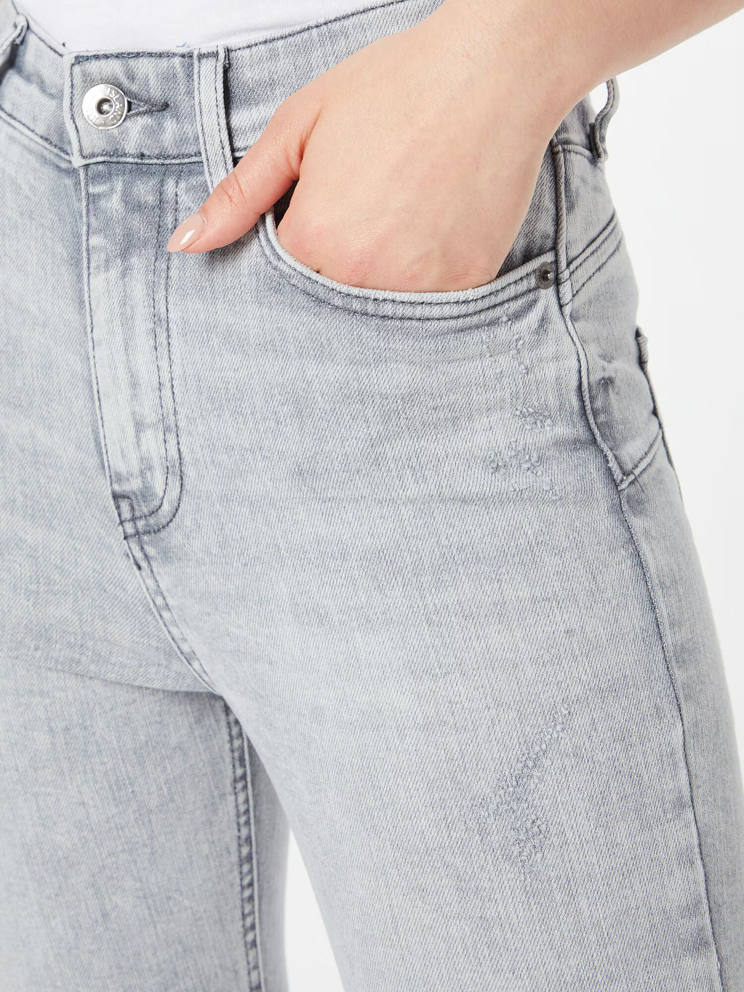 River Island Jeans gri deschis - Pled.ro