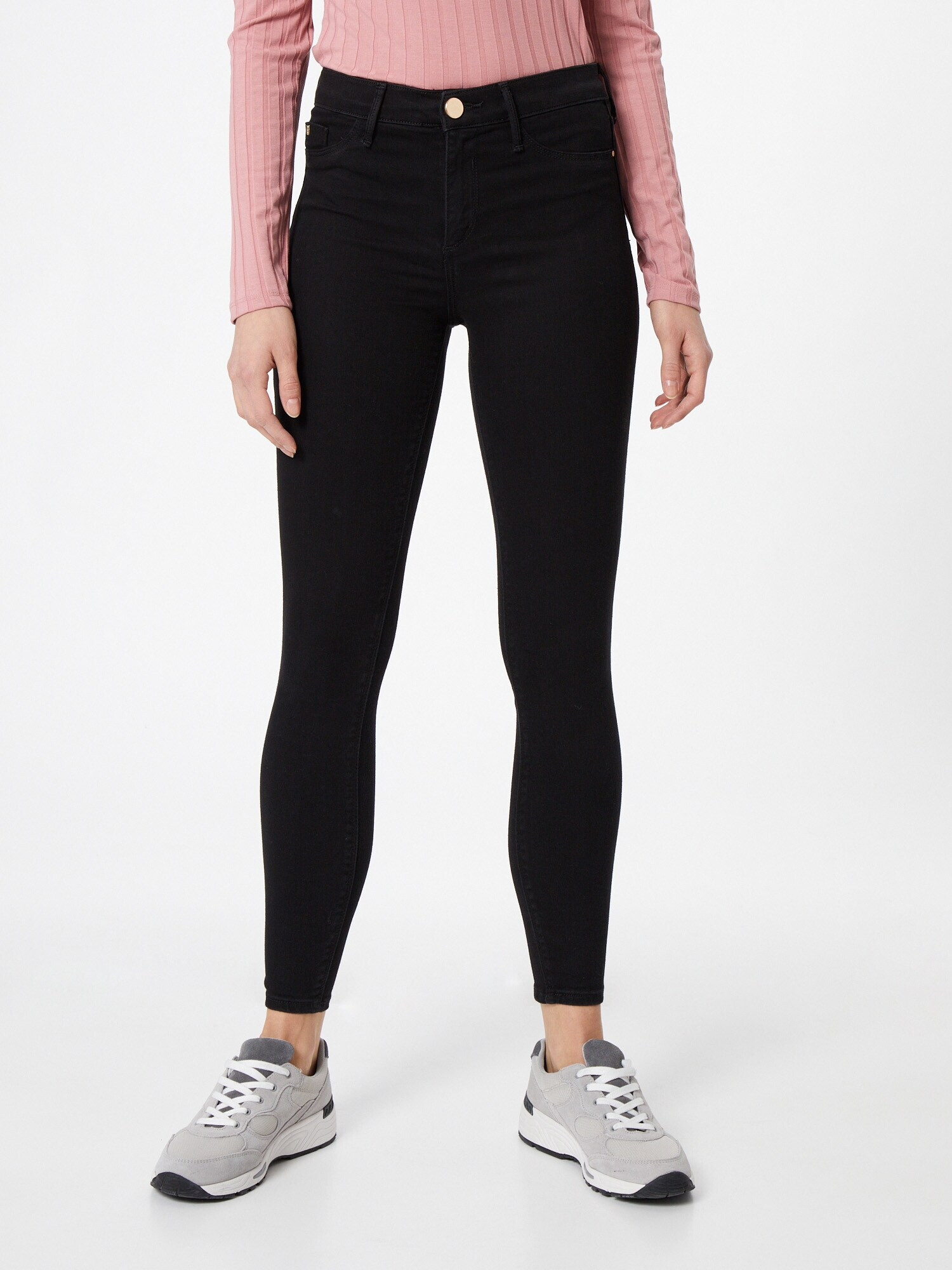 River Island Jeans 'Molly' negru denim - Pled.ro