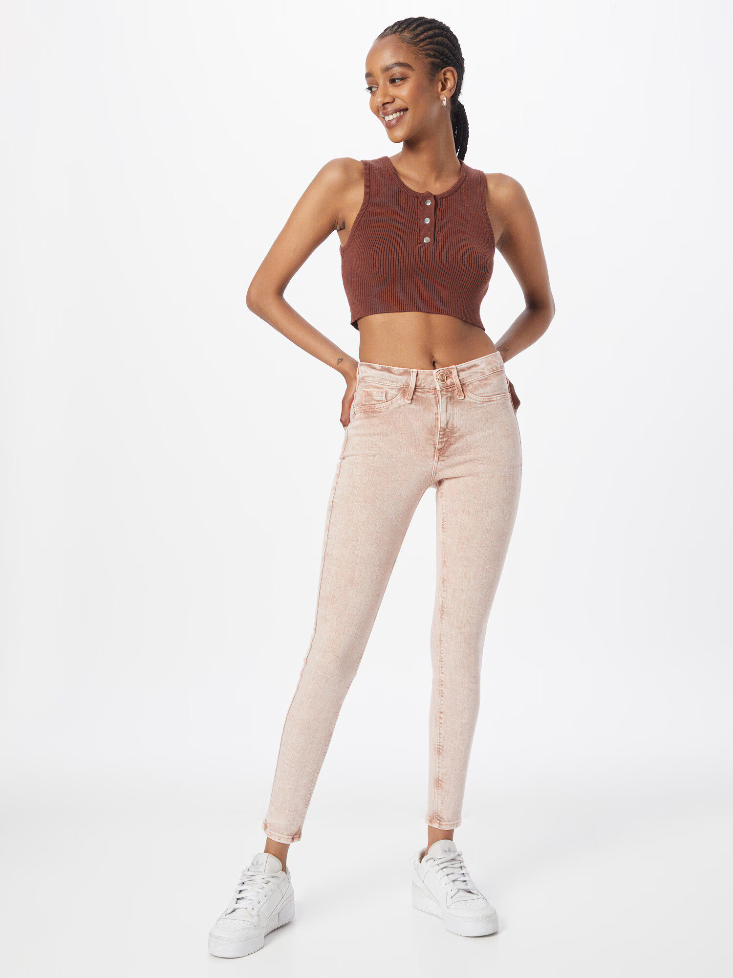 River Island Jeans 'MOLLY' roz pudră - Pled.ro