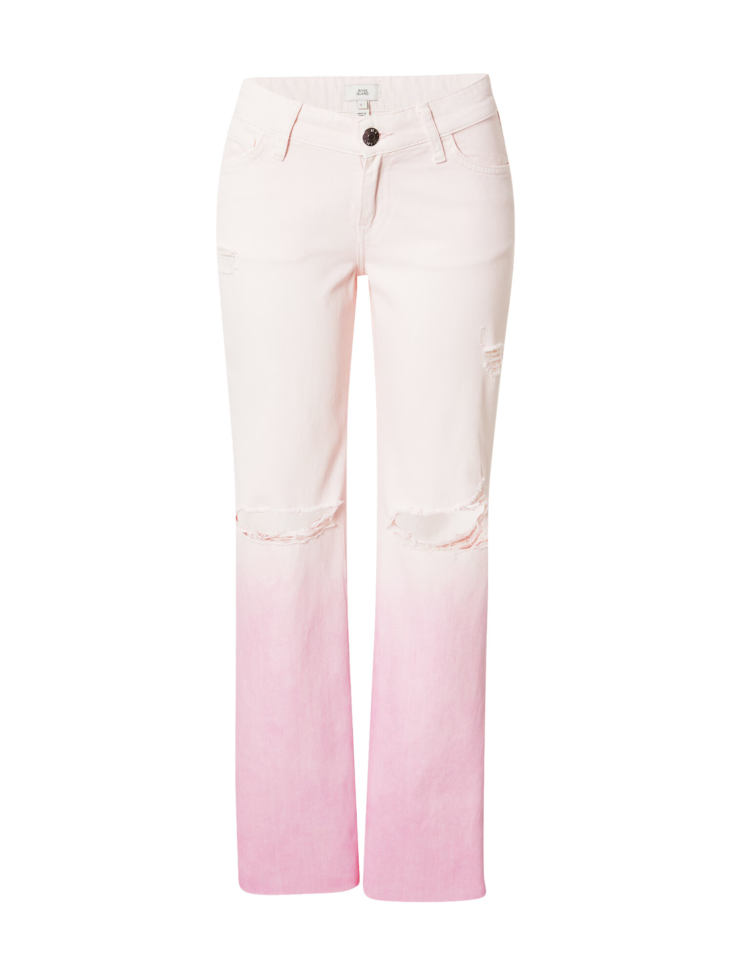 River Island Jeans roz / alb - Pled.ro