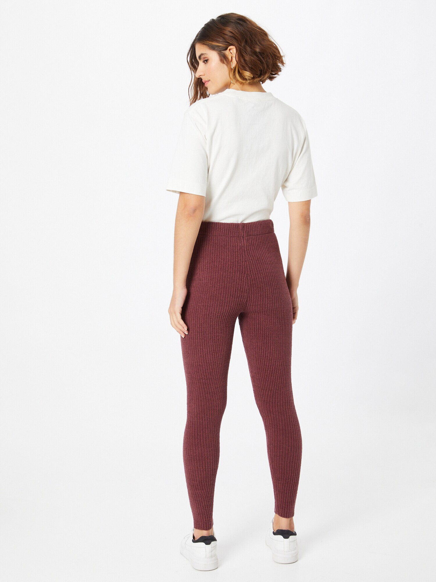 River Island Leggings 'CHENILLE' roșu vin - Pled.ro