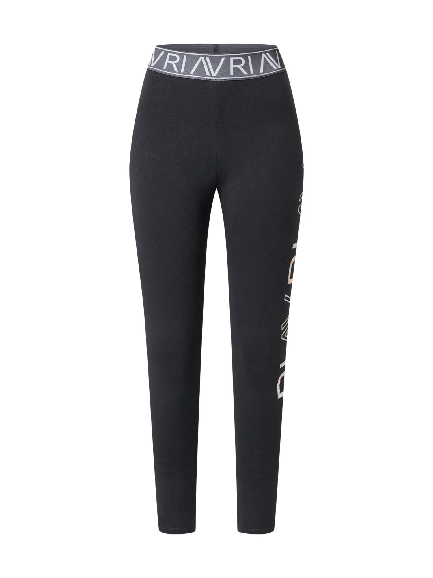 River Island Leggings gri metalic / gri amestecat / alb - Pled.ro