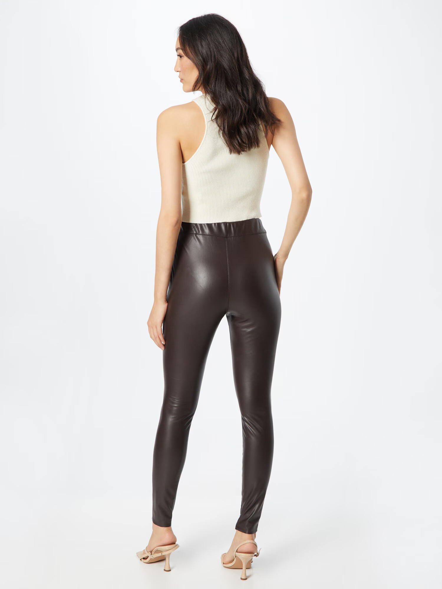 River Island Leggings maro închis - Pled.ro