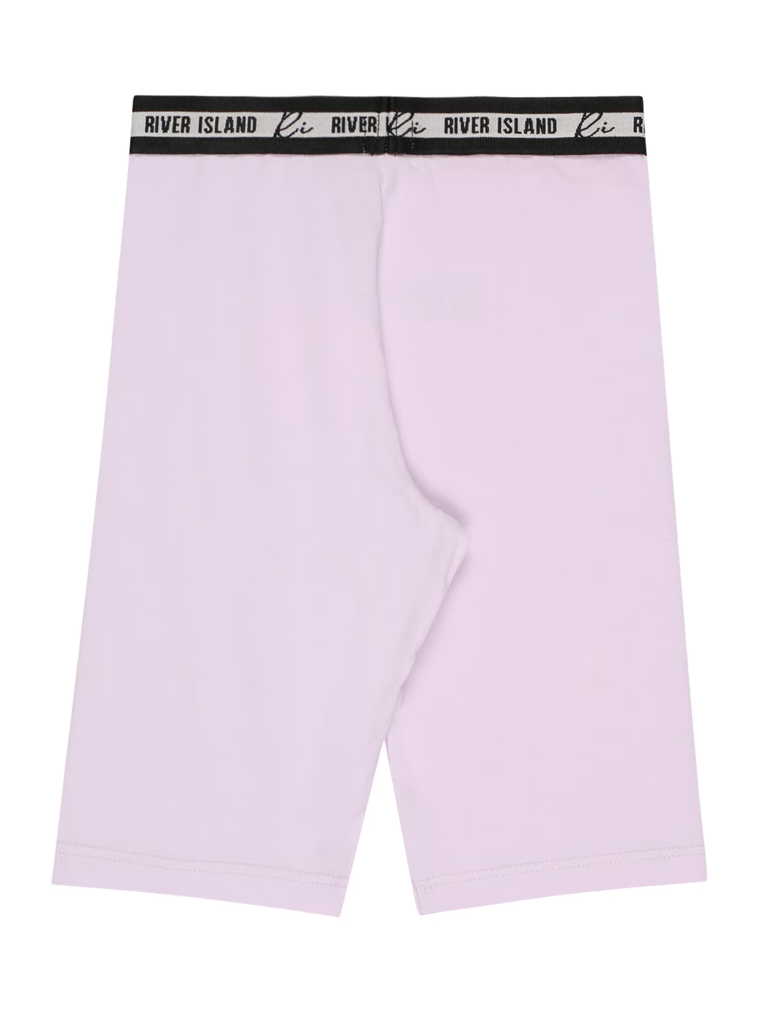 River Island Leggings mov pastel / negru / alb murdar - Pled.ro