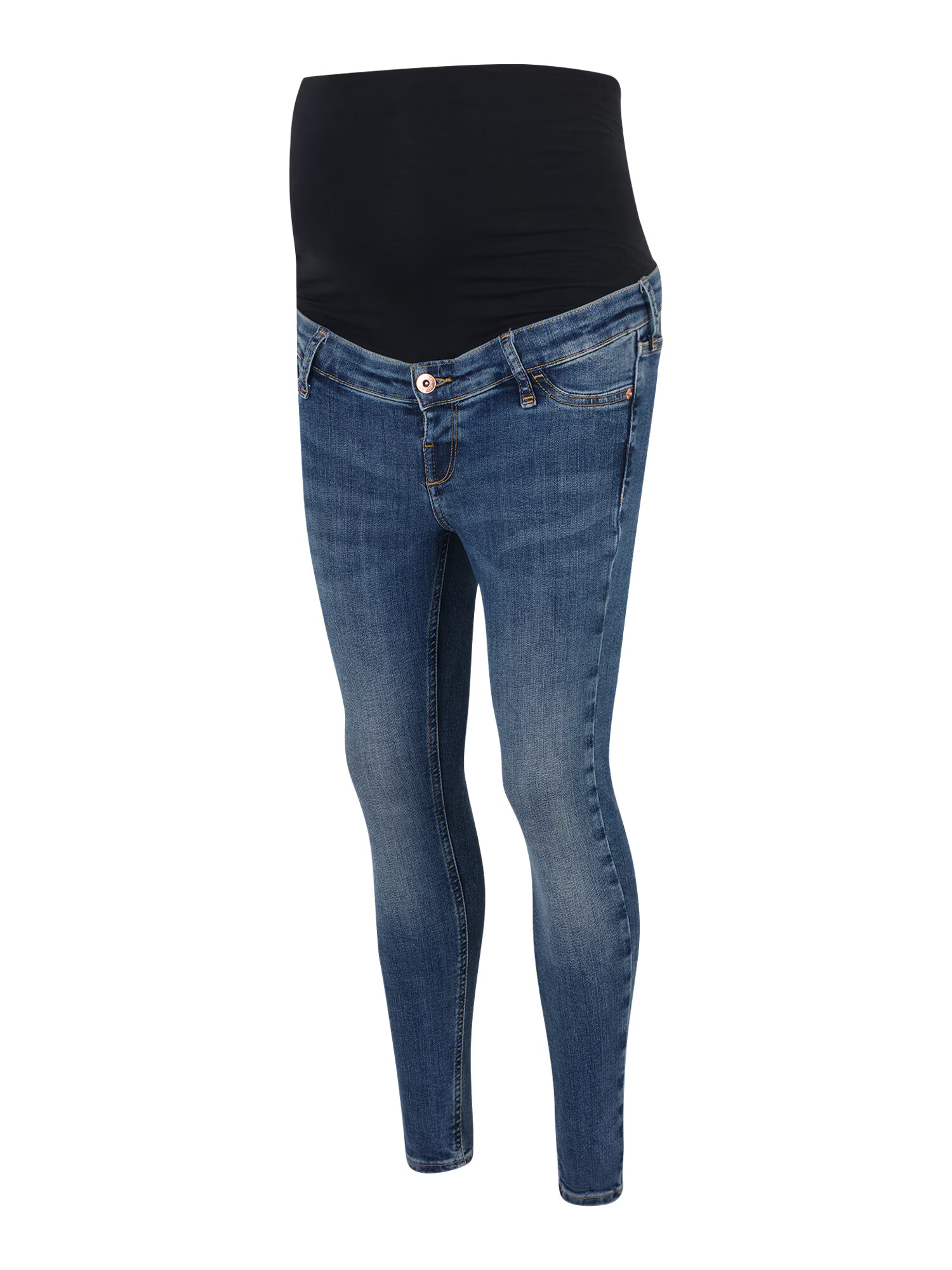 River Island Maternity Jeans 'MOLLY' albastru denim / negru - Pled.ro